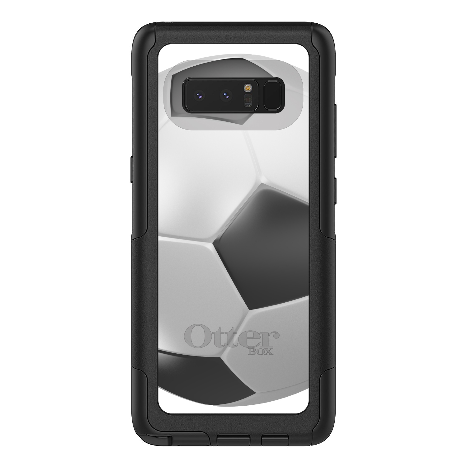 OtterBox Commuter for Galaxy Note(Choose Model)Soccer Ball 3D - Picture 7 of 15