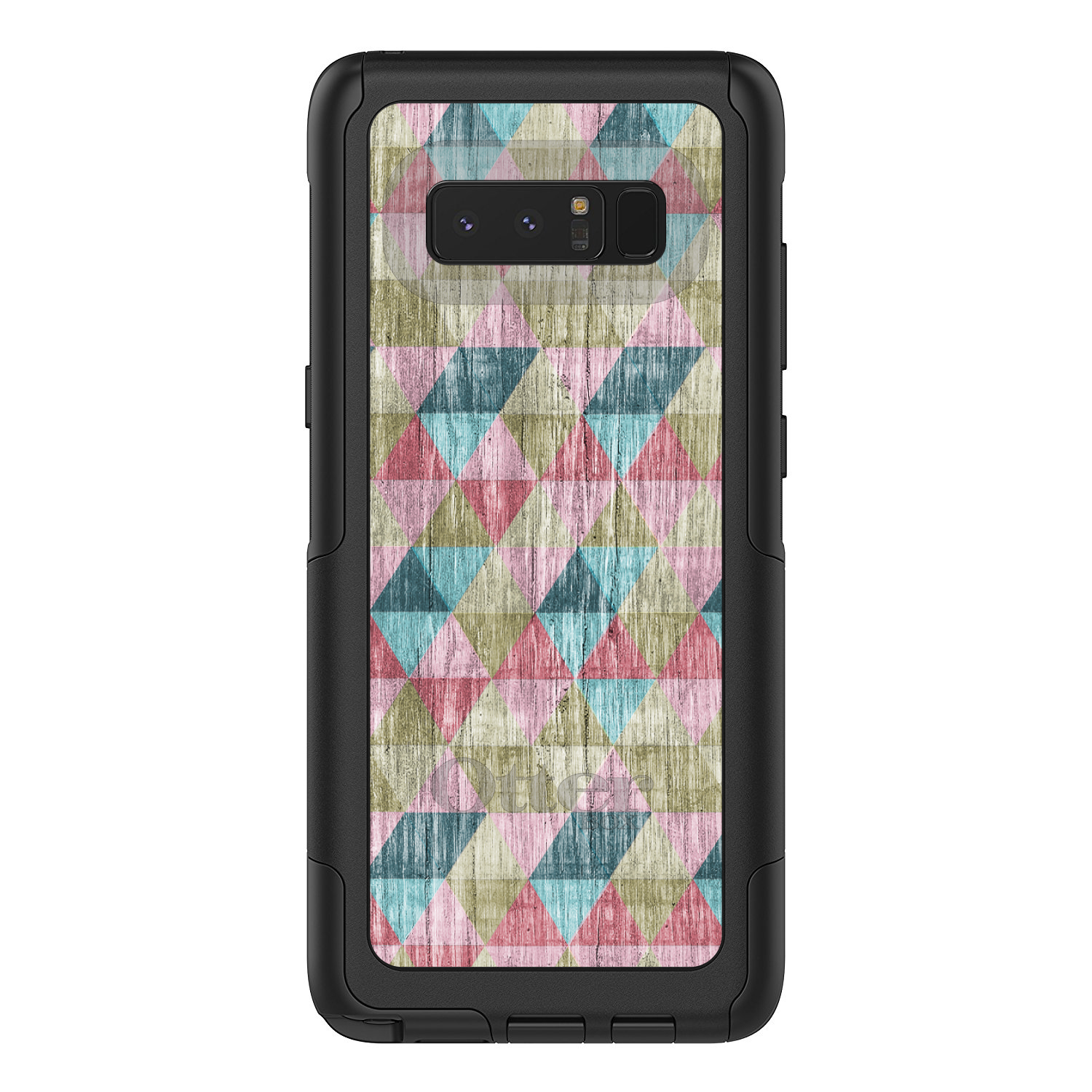OtterBox Commuter for Galaxy Note(Choose Model)Multi Color Rainbow Wood - Picture 7 of 15