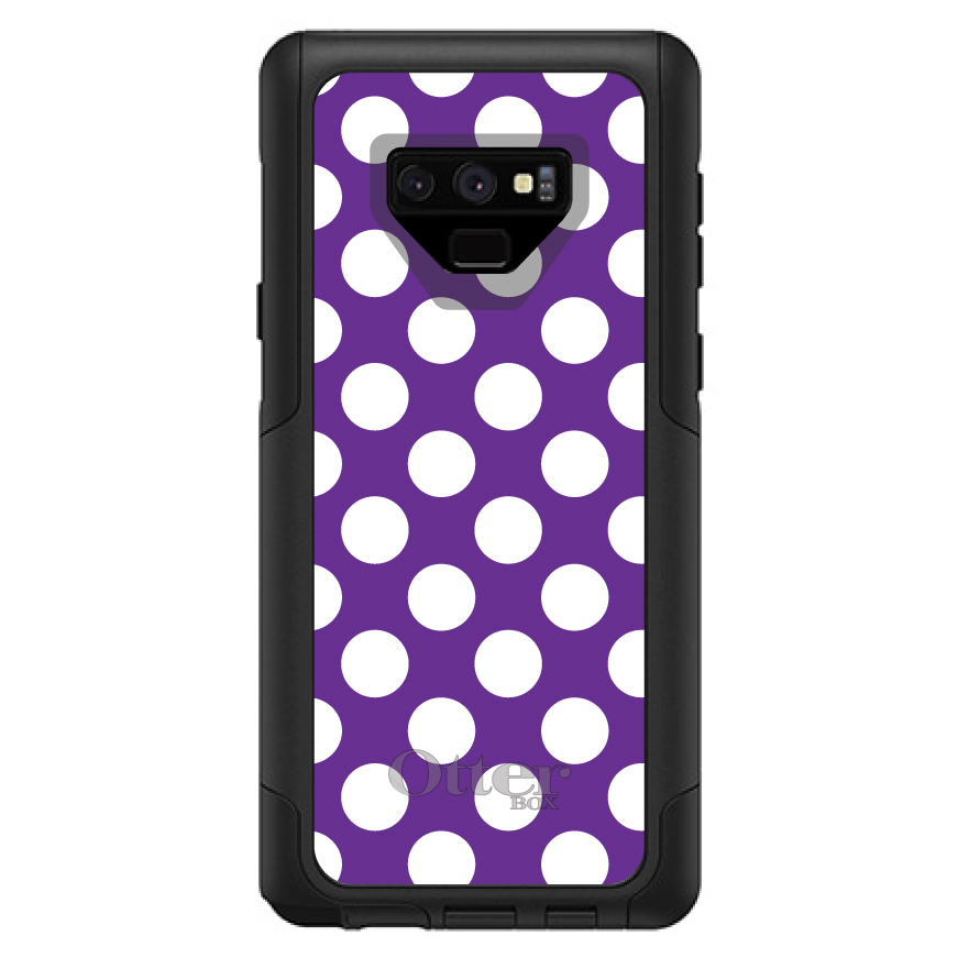 Lunares blancos y púrpuras OtterBox Commuter para Galaxy Note (elige modelo) - Imagen 12 de 15