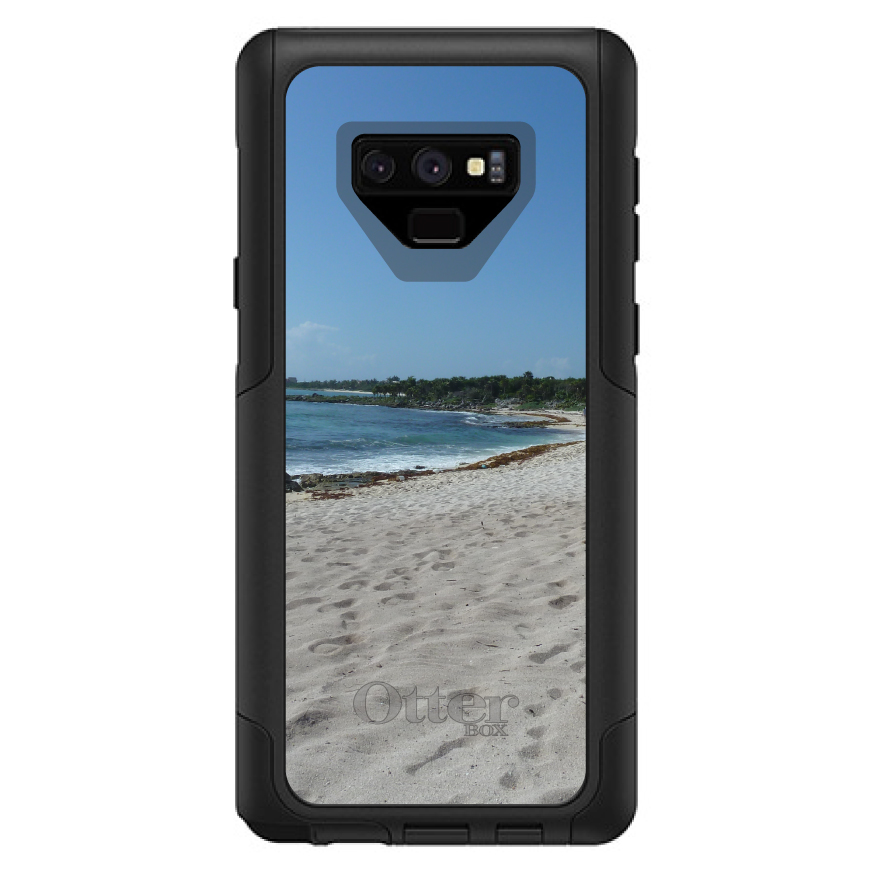 OtterBox Commuter para Galaxy Note (elige modelo) escena de playa Akumal México - Imagen 12 de 15