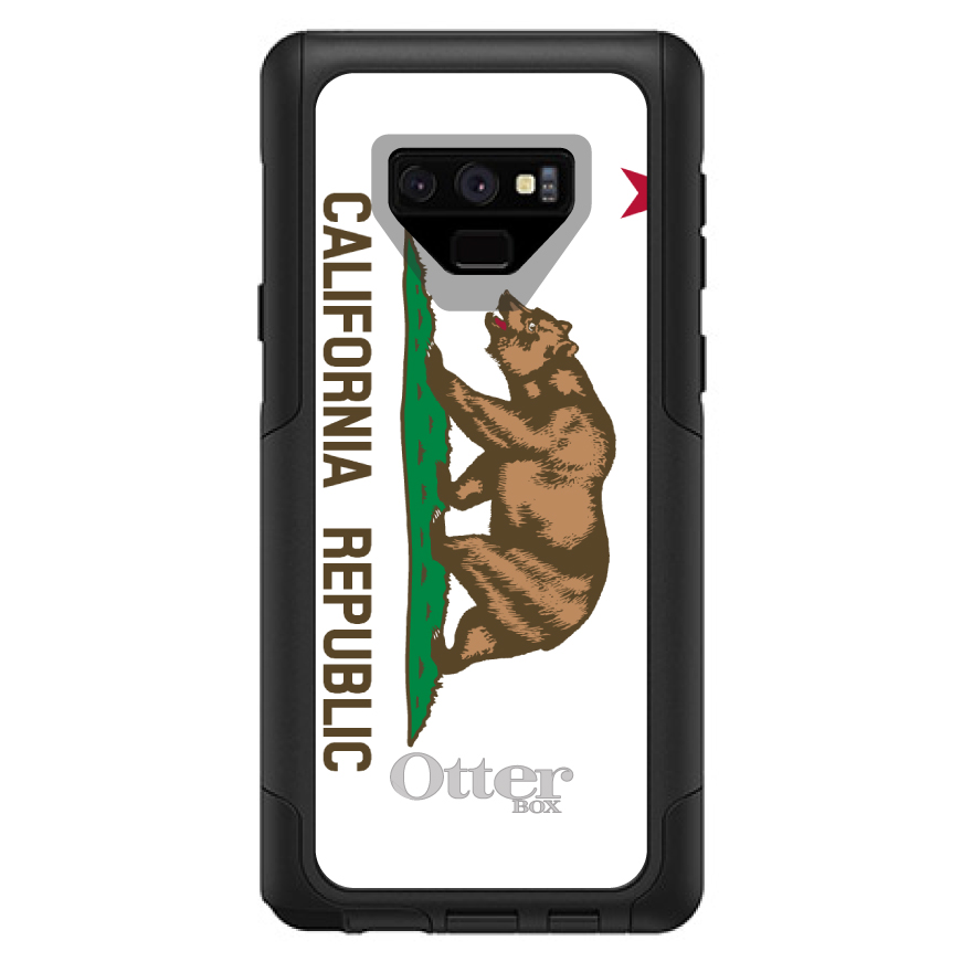 OtterBox Commuter para Galaxy Note (Elegir modelo)Bandera del estado de California - Imagen 12 de 15