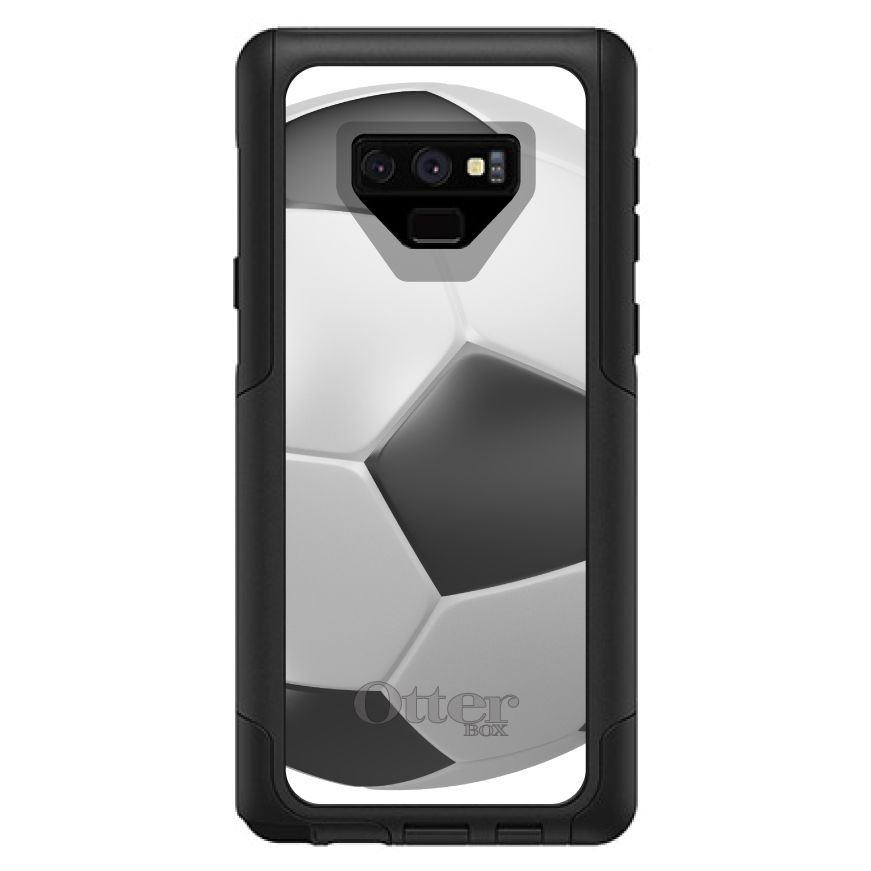 OtterBox Commuter for Galaxy Note(Choose Model)Soccer Ball 3D - Picture 12 of 15