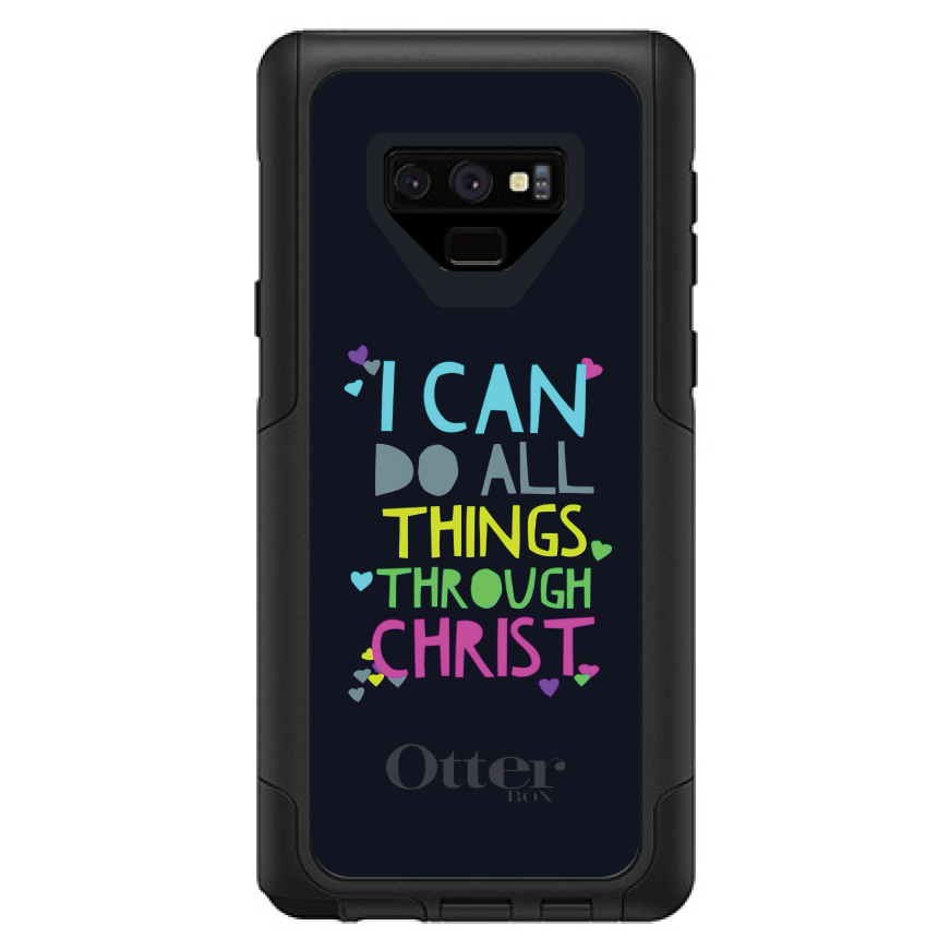 OtterBox Commuter para Galaxy Note (elige modelo) haz todas las cosas a través de Cristo - Imagen 12 de 15