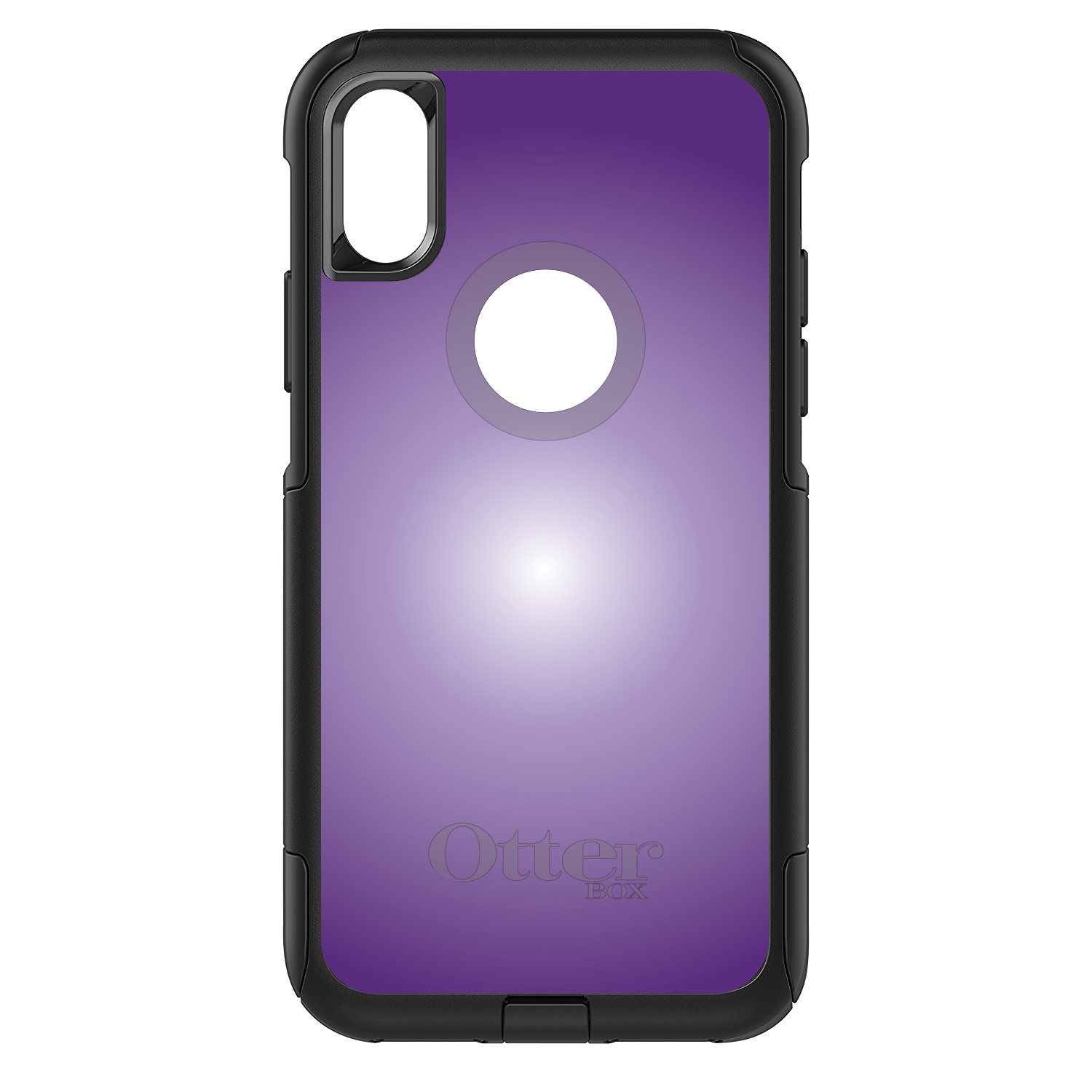 OtterBox Commuter for Apple iPhone (Pick Model) Purple White Gradient Burst - Picture 8 of 24