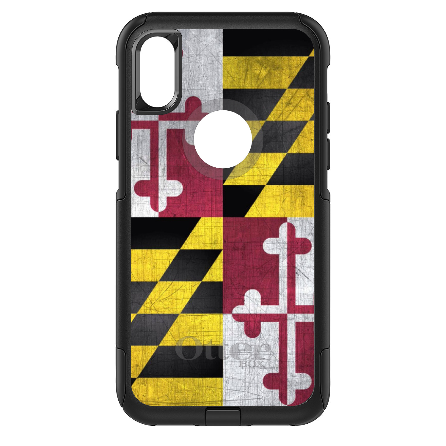 OtterBox Commuter für Apple iPhone (Modell auswählen) altes Wetter Maryland Flagge - Bild 7 von 23