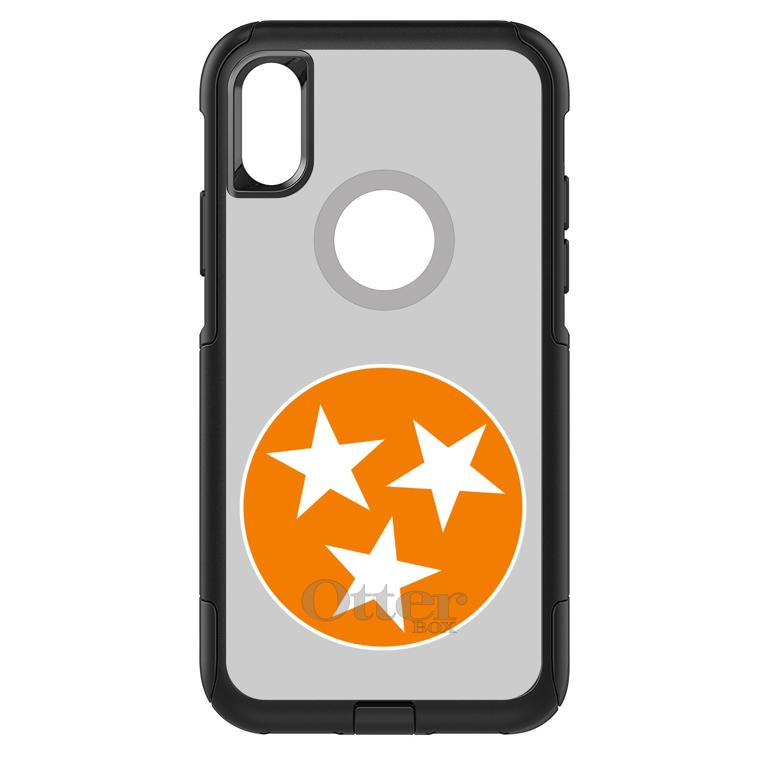 OtterBox Commuter for Apple iPhone (Pick Model) Grey Orange Tennessee Flag - Picture 7 of 23