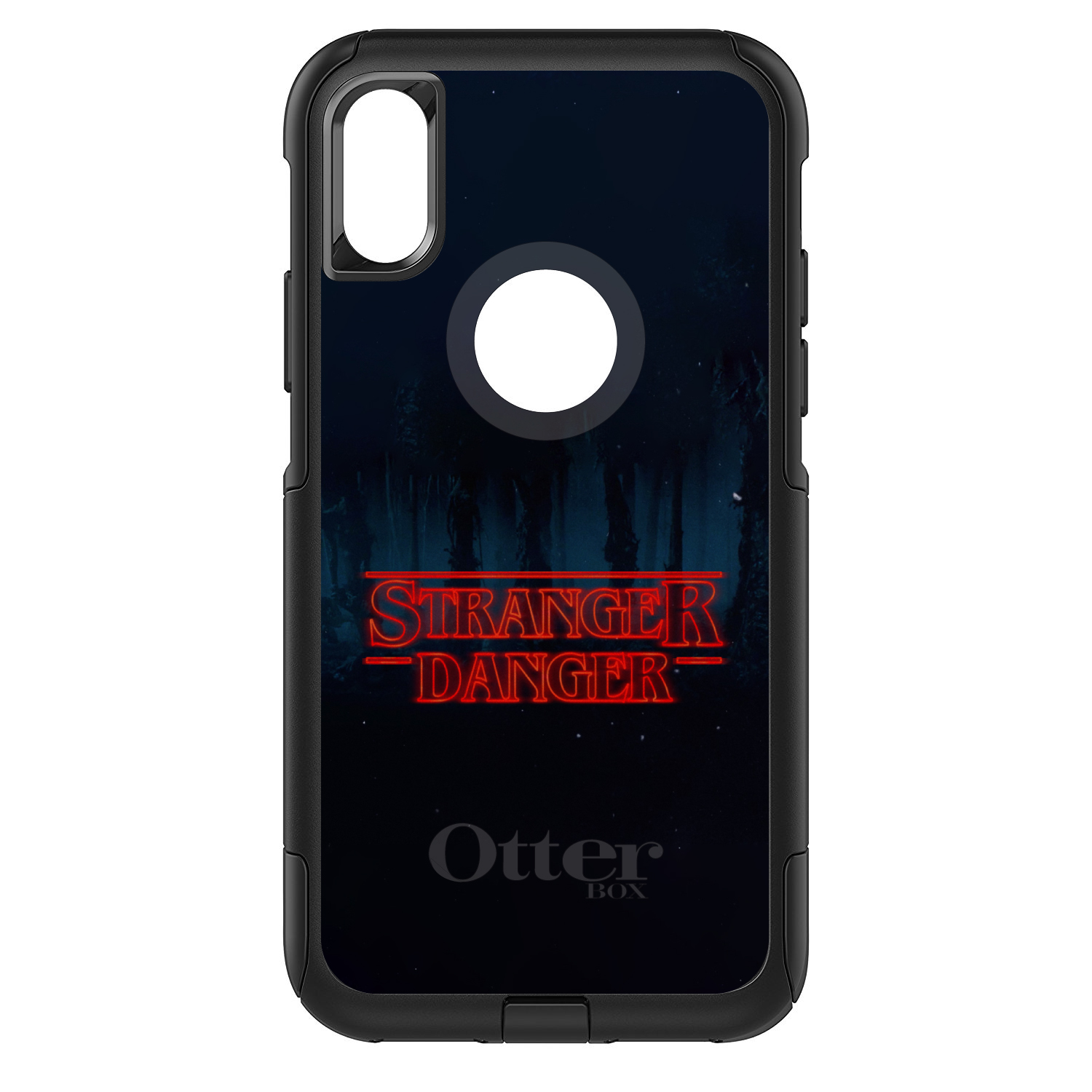 OtterBox Commuter für Apple iPhone (Modell auswählen) Red Forest "Stranger Danger" - Bild 7 von 23