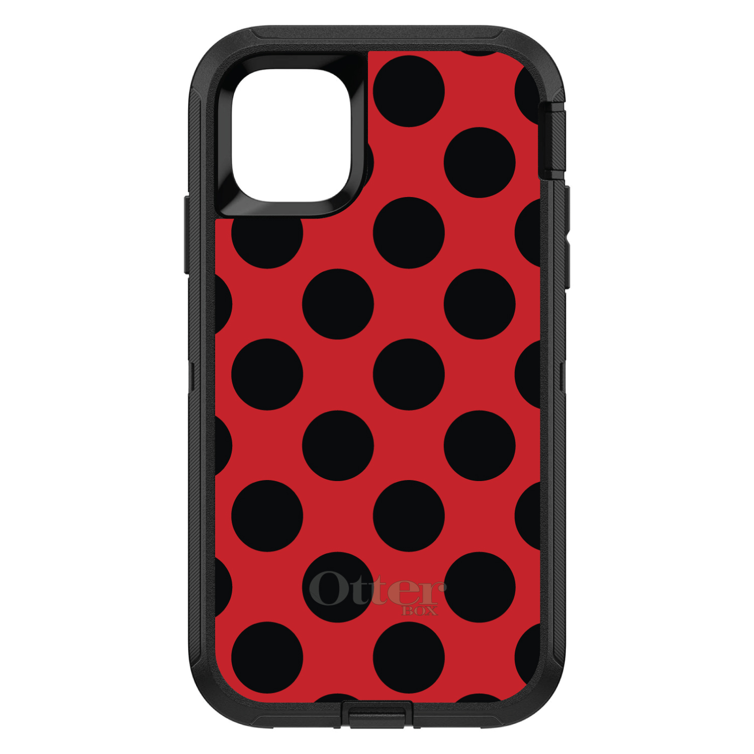 OtterBox Defender für iPhone/Samsung Galaxy - schwarz & rot Tupfenpunkte - Bild 9 von 40