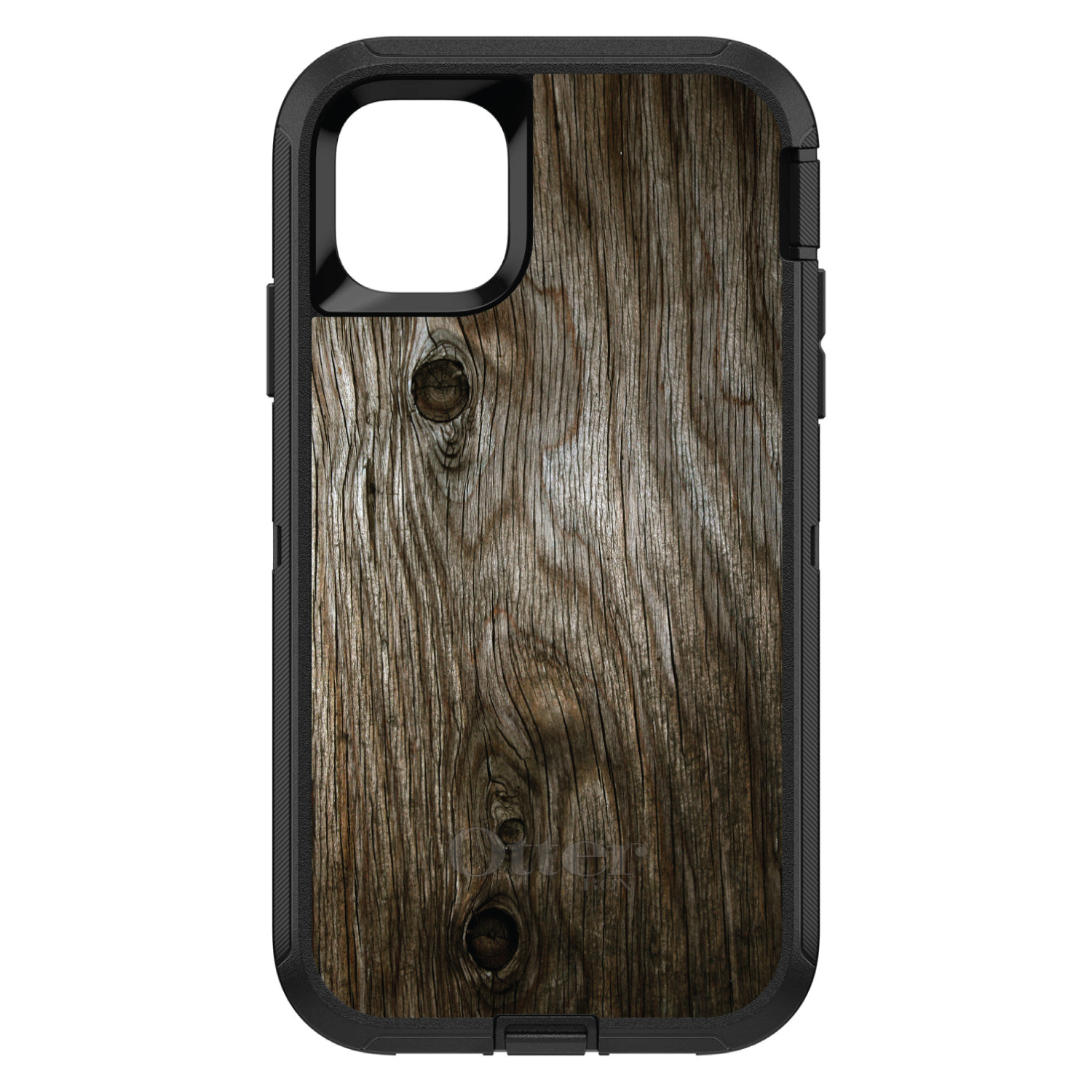OtterBox Defender para iPhone / Samsung Galaxy - Grano de madera marrón desgastado - Imagen 10 de 41