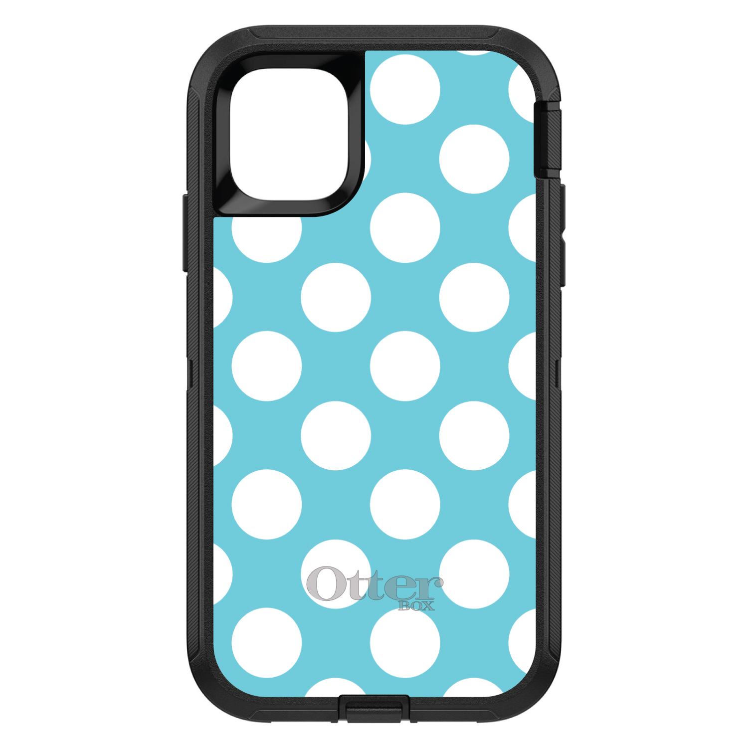 OtterBox Defender for iPhone / Samsung Galaxy - White & Blue Polka Dots - Picture 9 of 40