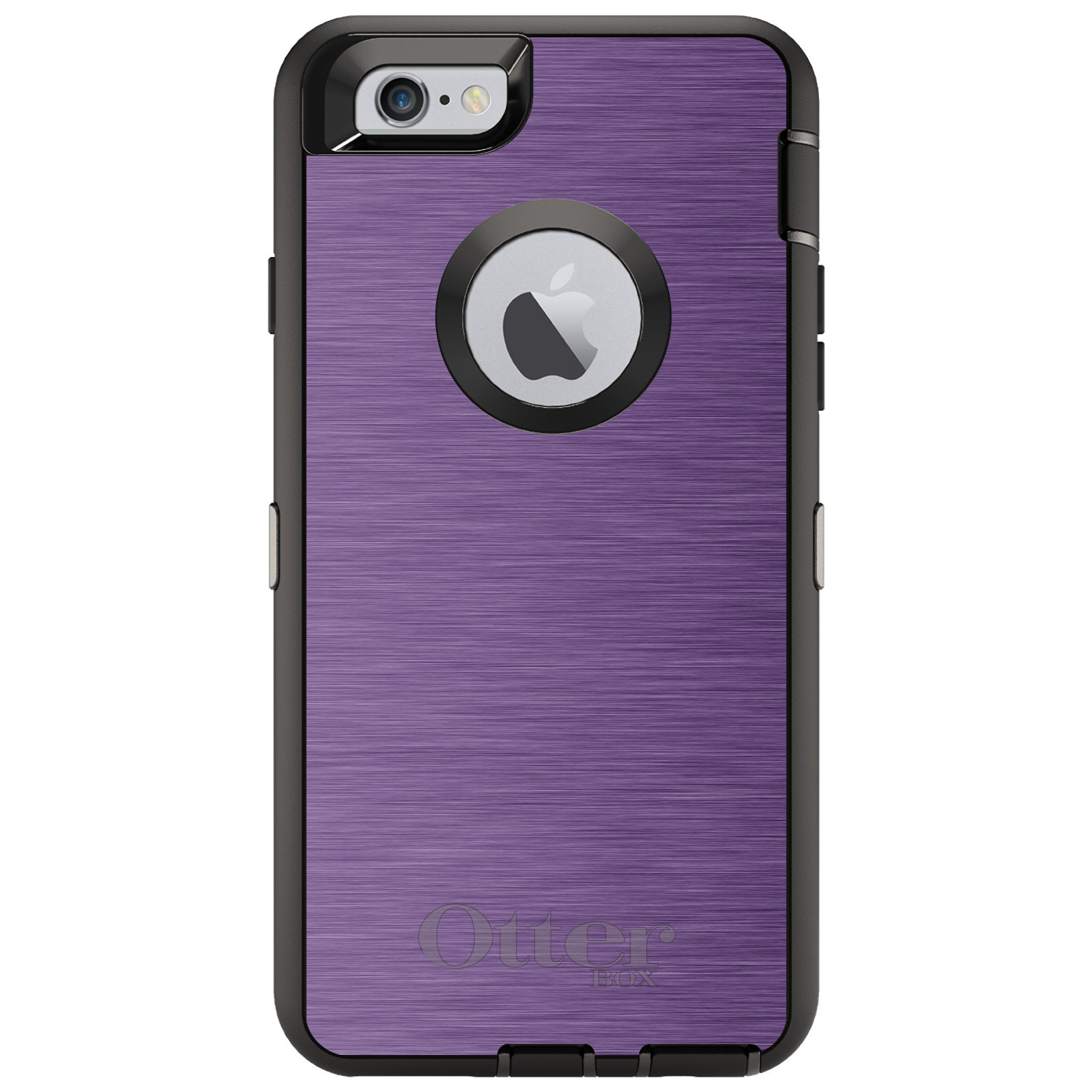 OtterBox Defender for iPhone Samsung Galaxy Purple Stainless Steel Print