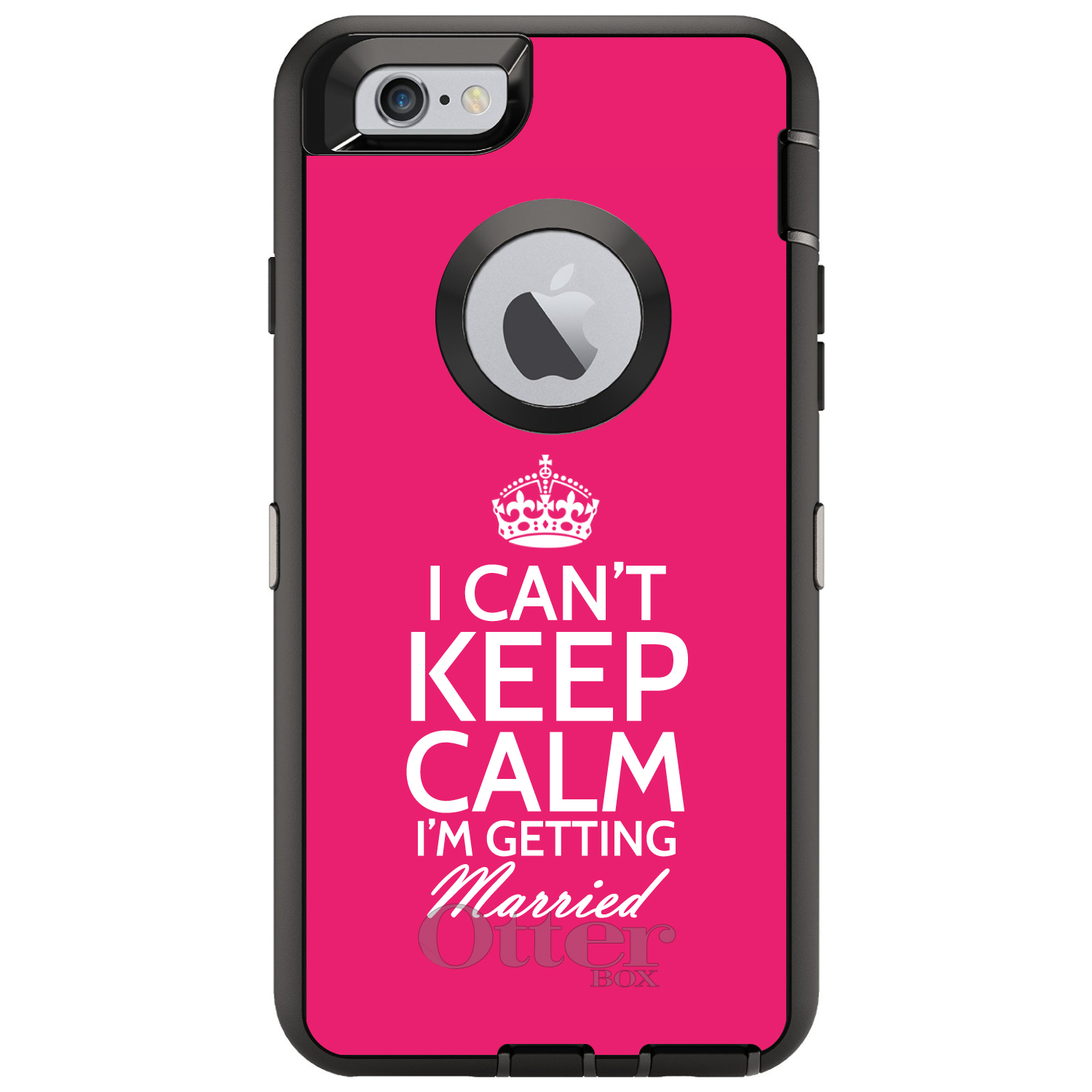OtterBox Defender para iPhone / Samsung Galaxy - No puedo mantener la calma casarse - Imagen 2 de 40