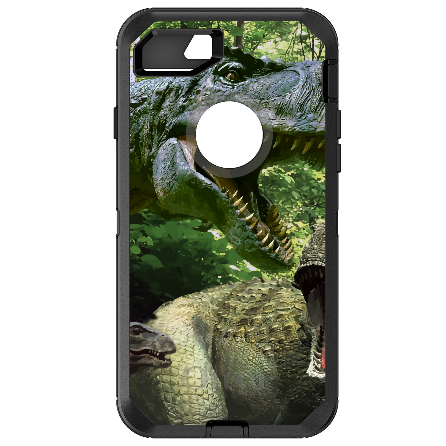 OtterBox Defender für iPhone / Samsung Galaxy - T-Rex Dinosaurier Raptor - Bild 4 von 40