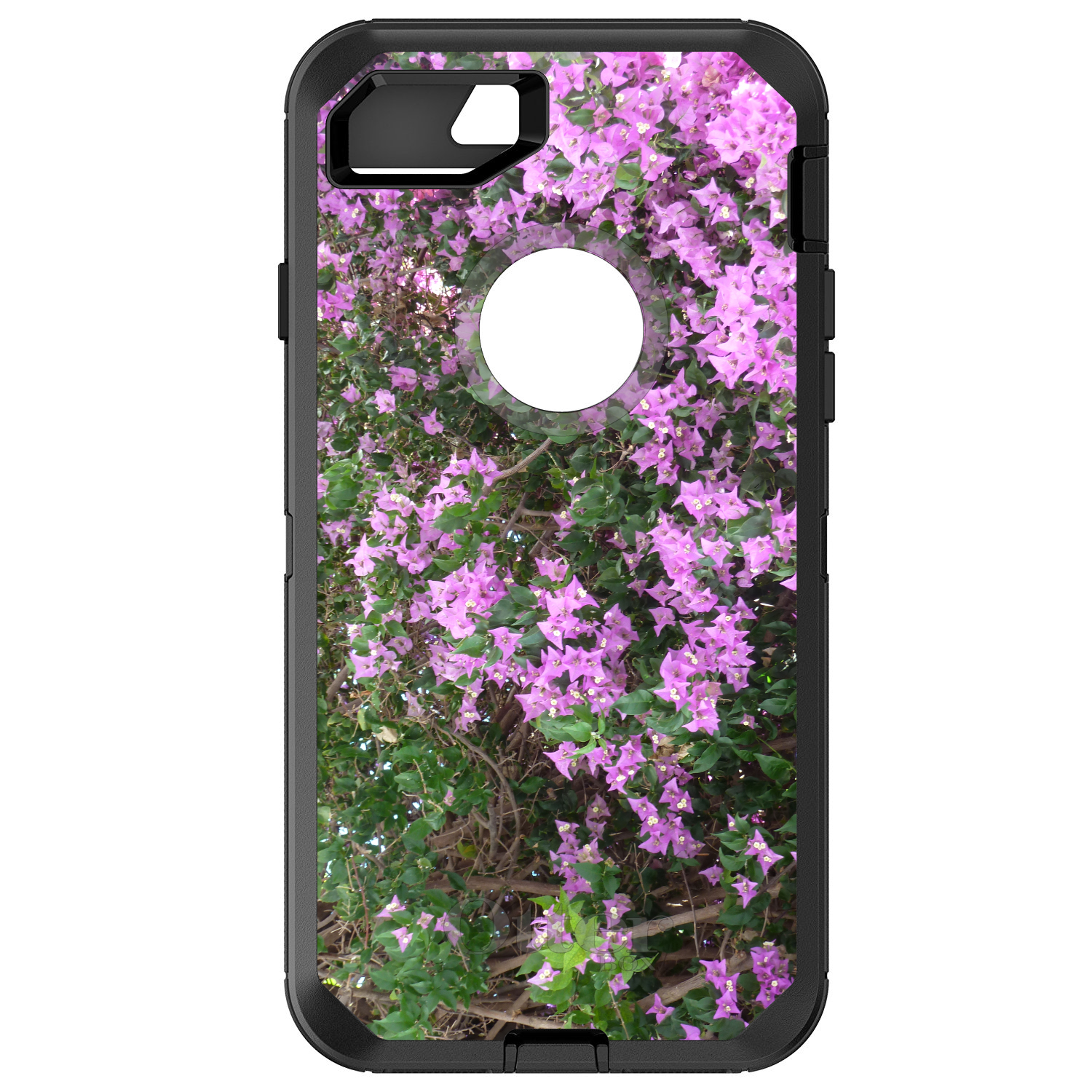 OtterBox Defender for iPhone / Samsung Galaxy - Purple Flowers Mykonos Greece - Picture 4 of 40