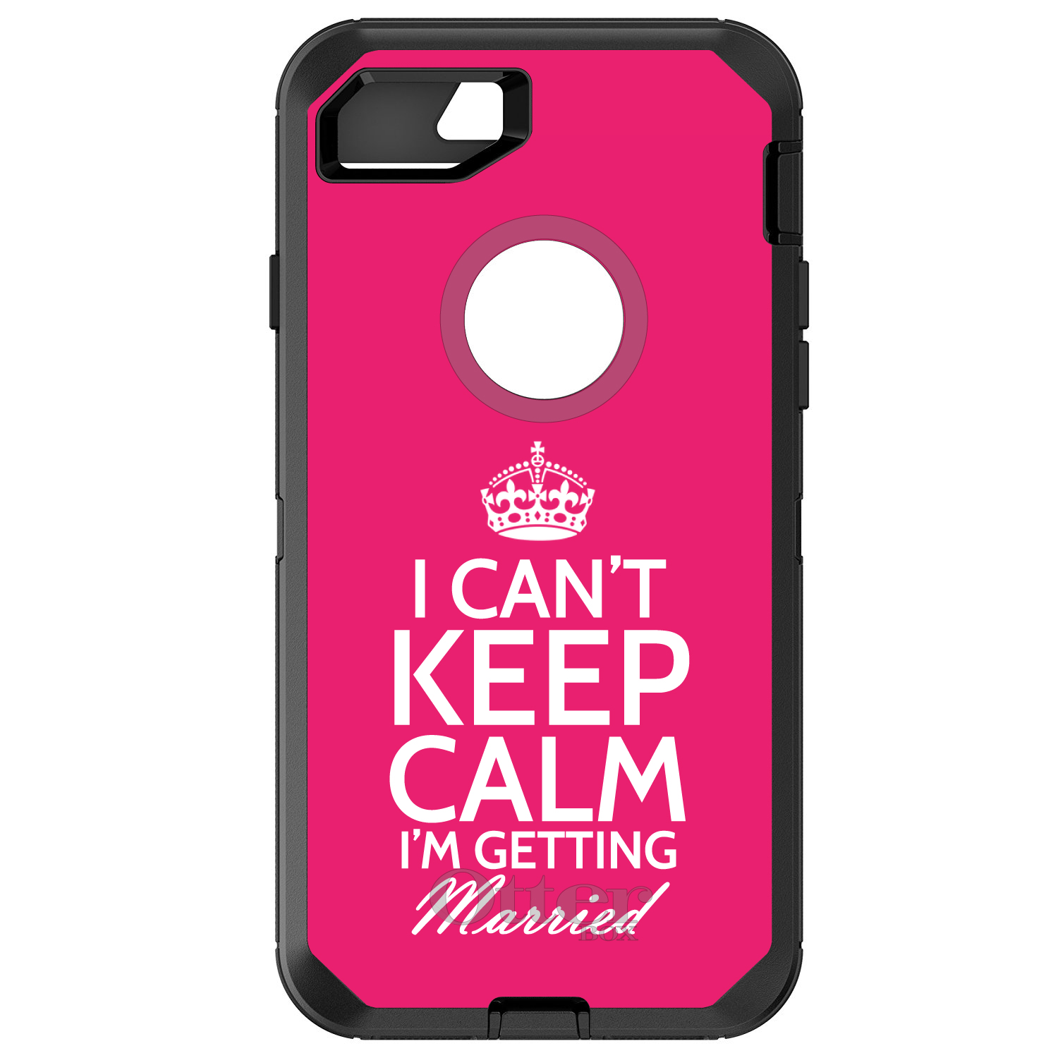 OtterBox Defender para iPhone / Samsung Galaxy - No puedo mantener la calma casarse - Imagen 4 de 40