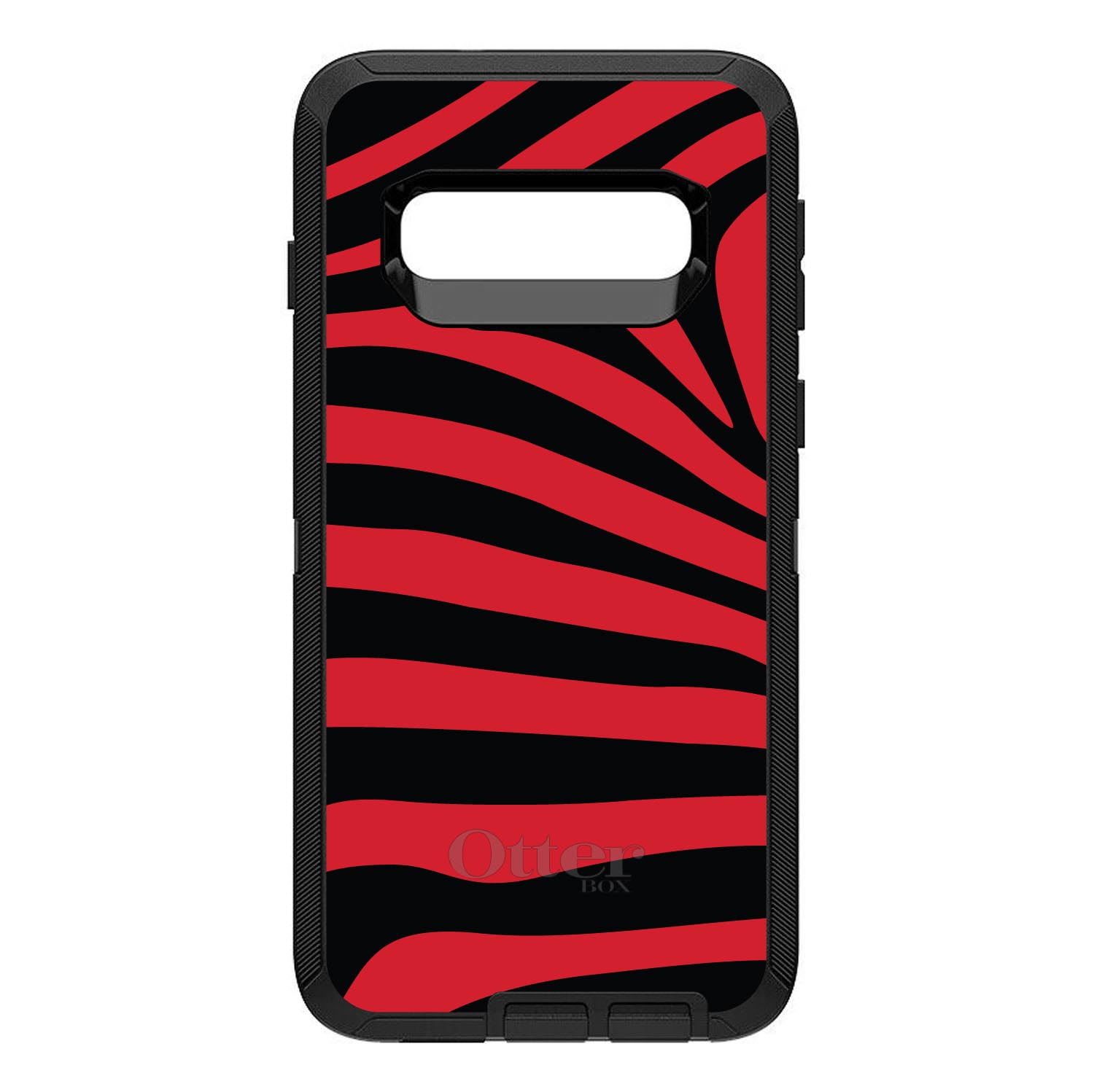 OtterBox Defender für Galaxy S (Modell auswählen) schwarz rot Zebra Skin Streifen - Bild 5 von 10