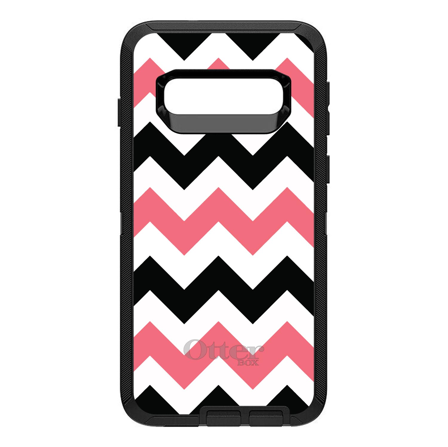 OtterBox Defender für Galaxy S (Modell auswählen) schwarz pink Chevron Streifen - Bild 5 von 10