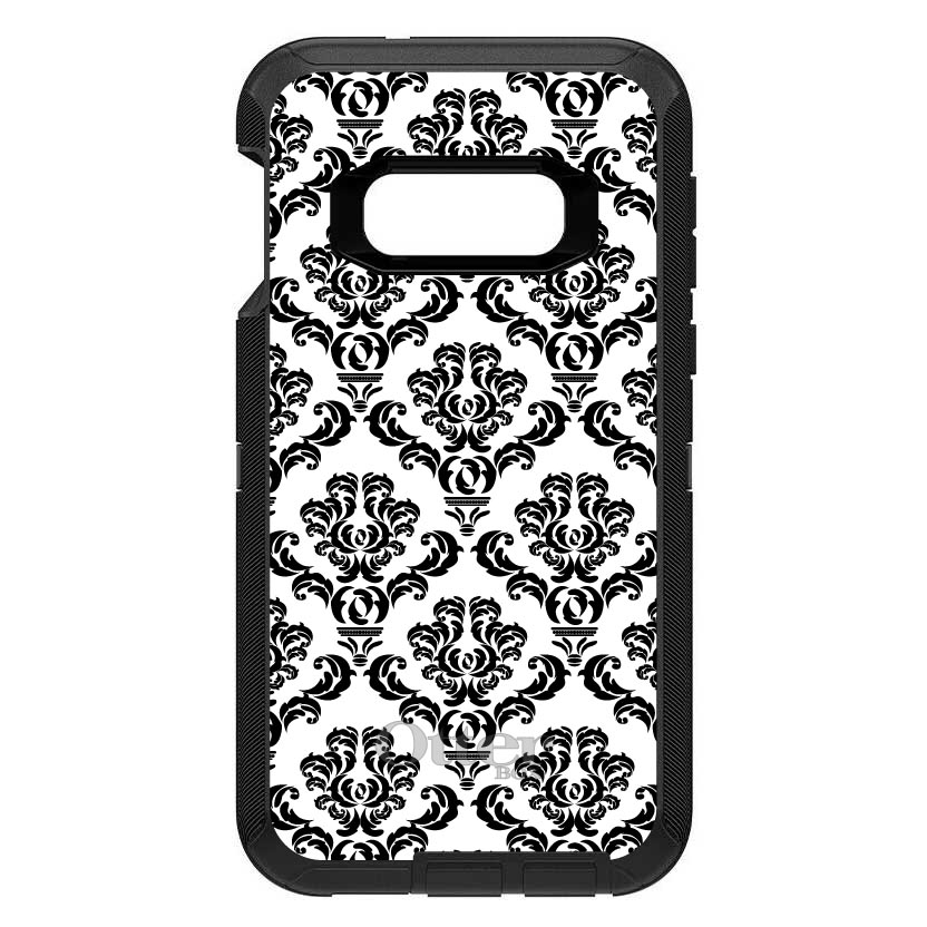 OtterBox Defender für Galaxy S (Modell wählbar) weiß schwarz Damastmuster - Bild 7 von 10