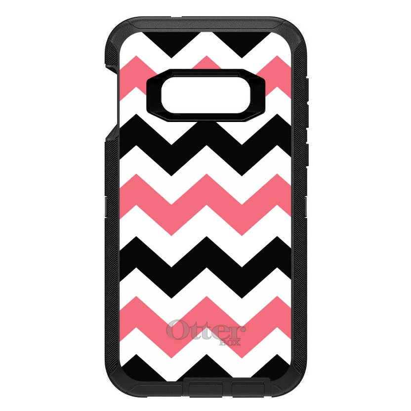 OtterBox Defender für Galaxy S (Modell auswählen) schwarz pink Chevron Streifen - Bild 7 von 10