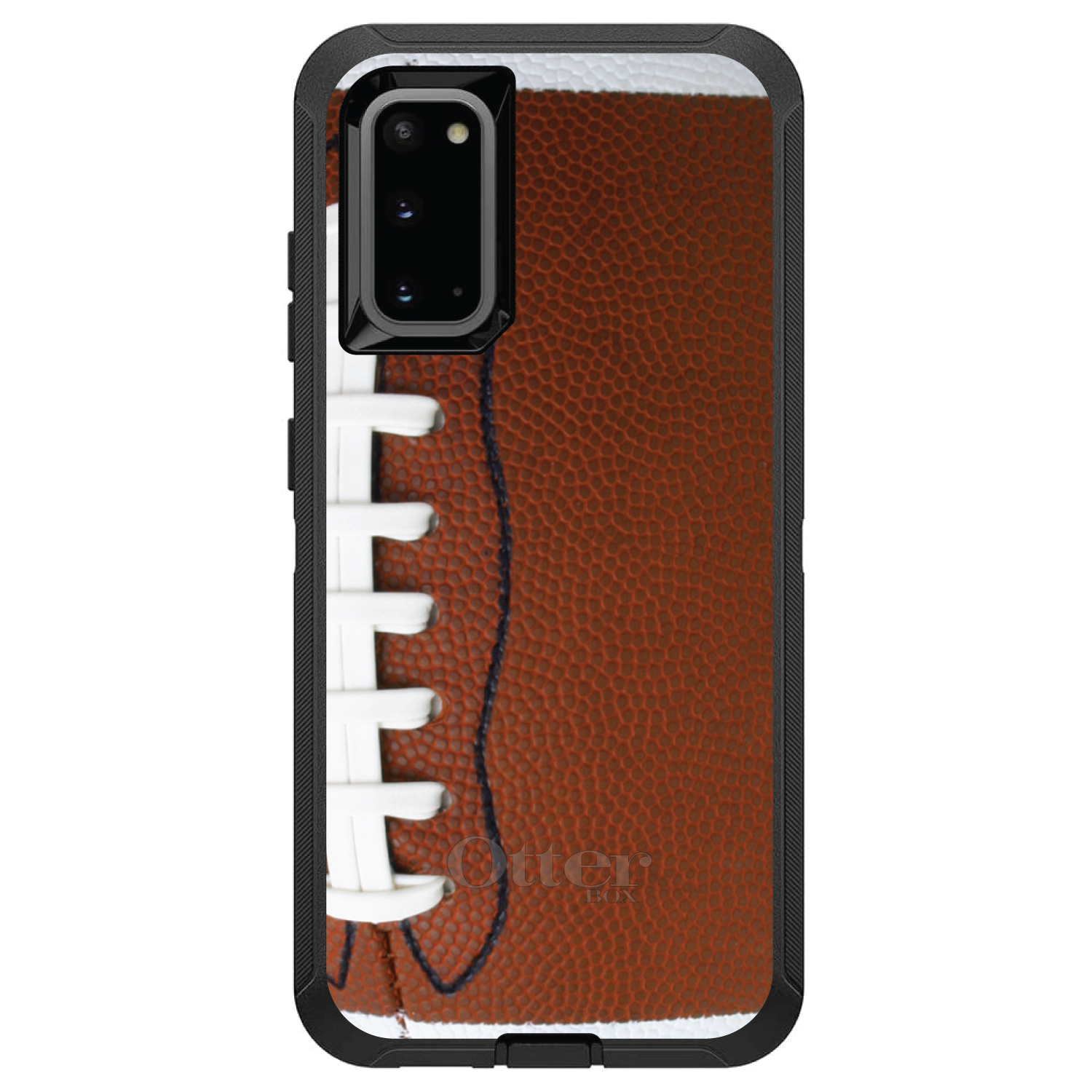 OtterBox Defender for Galaxy S (Choose Model) Football Texture Photo Laces - Picture 8 of 10