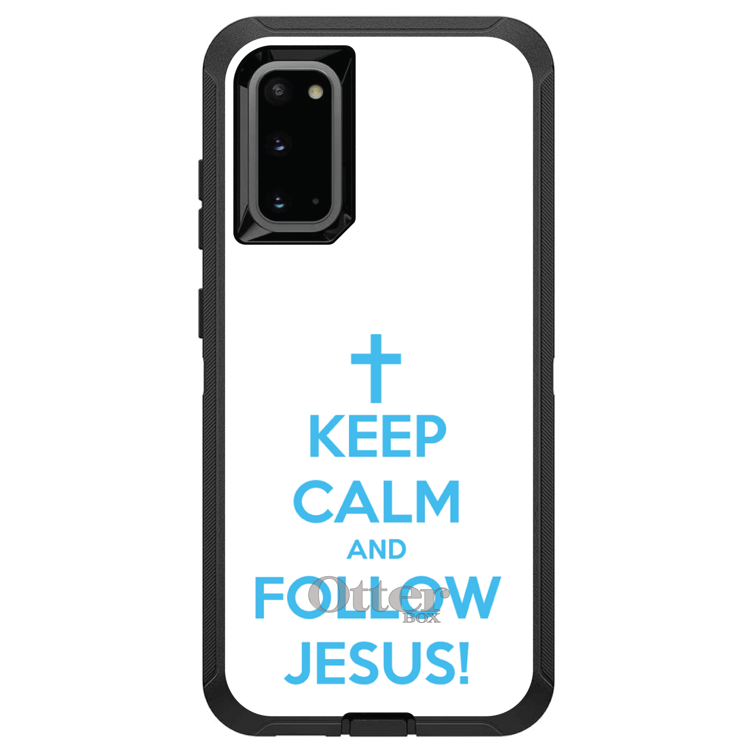 OtterBox Defender for Galaxy S (Choose Model) Keep Calm and Follow Jesus - Picture 8 of 10