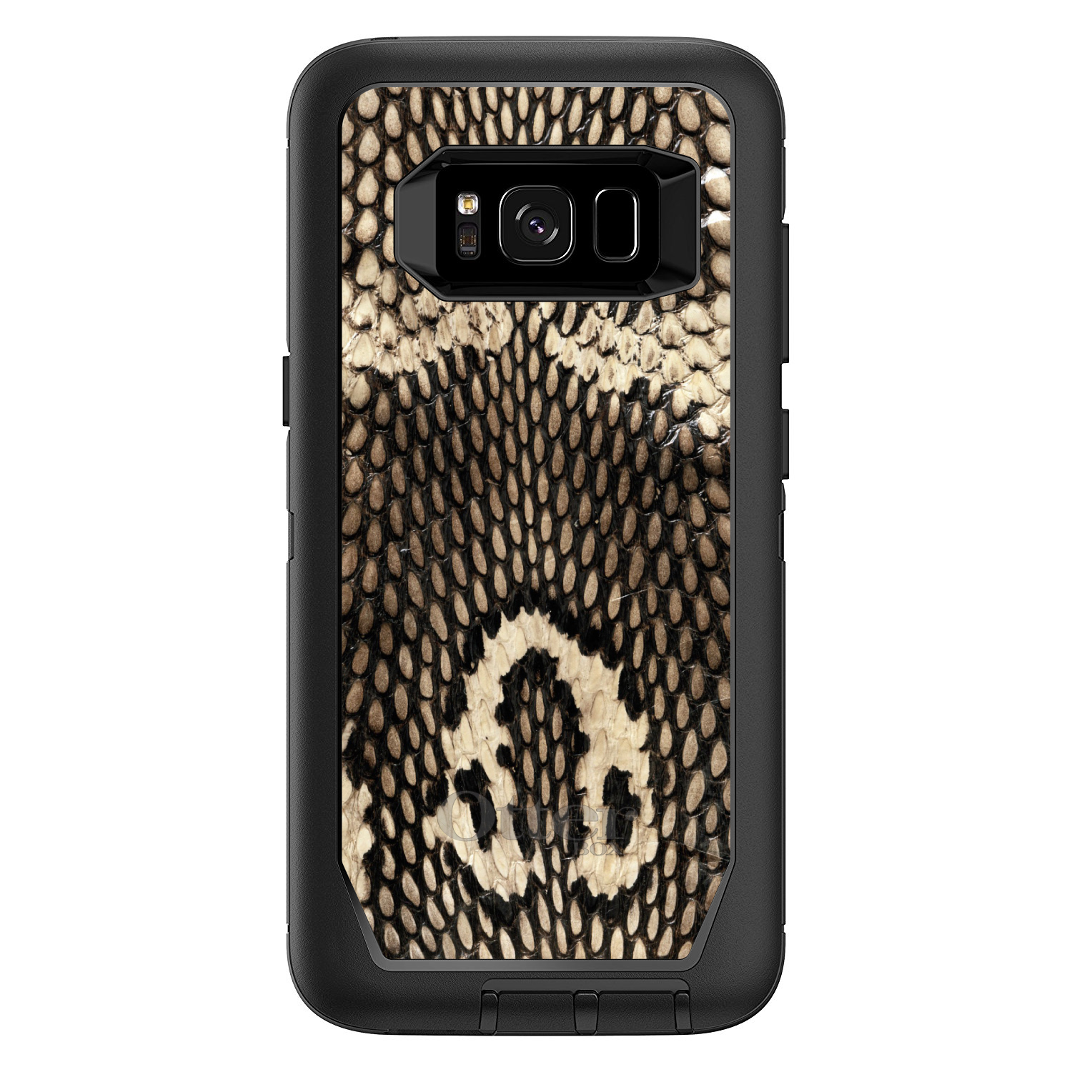 OtterBox Defender for Galaxy S (Choose Model) Brown Tan Snake Skin Texture