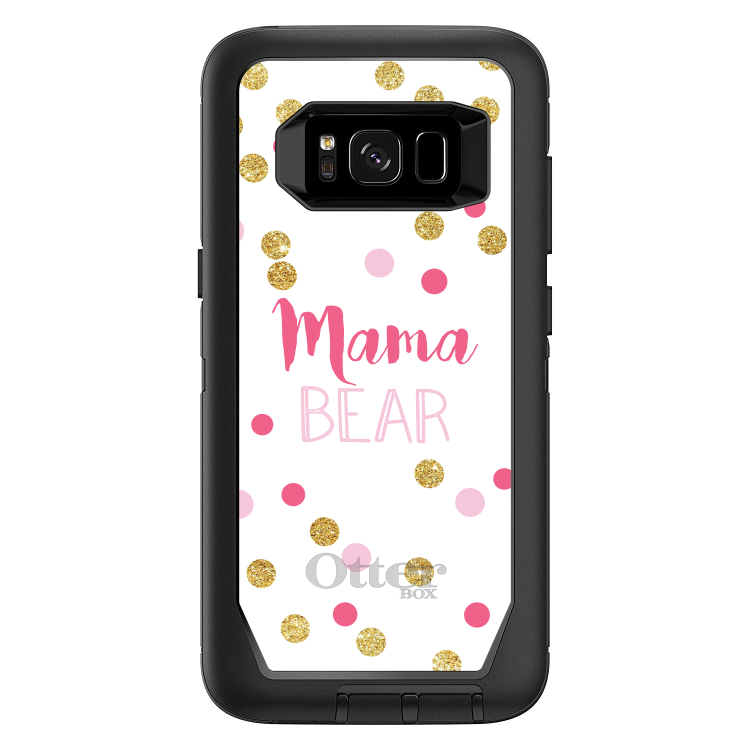 "OtterBox Defender für Galaxy S (Modell auswählen) rosa weißgold ""Mama Bär" - Bild 7 von 15