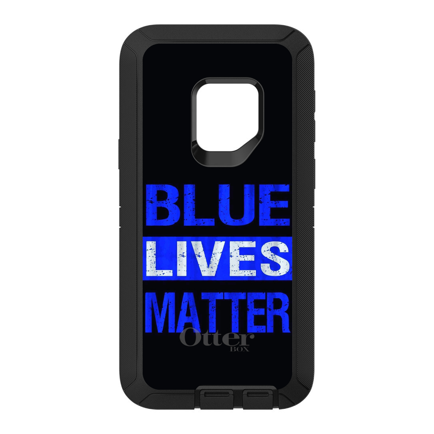 Galaxy Note Choose Model Blue Lives Matter Law Enforcement Custom OtterBox Defender for Galaxy S