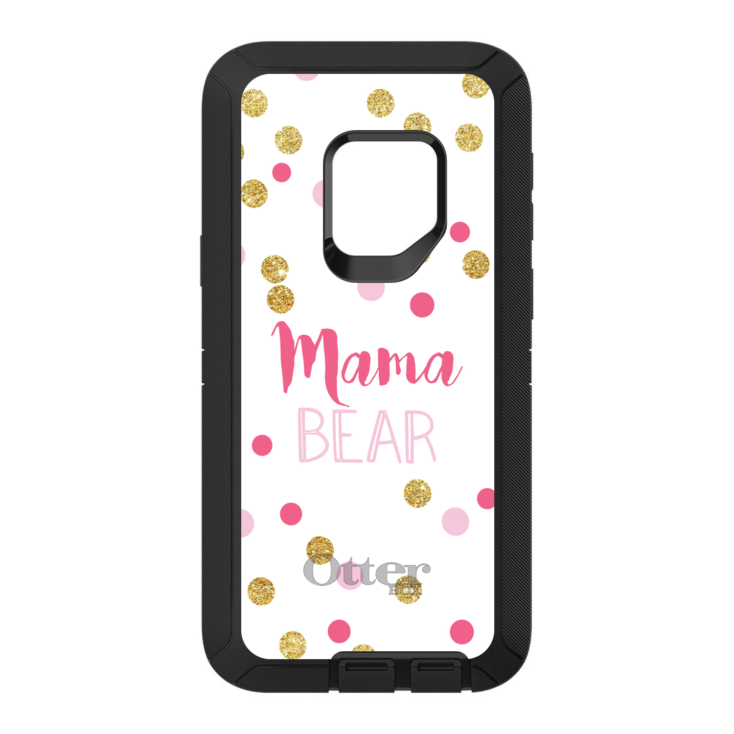 "OtterBox Defender für Galaxy S (Modell auswählen) rosa weißgold ""Mama Bär" - Bild 8 von 15