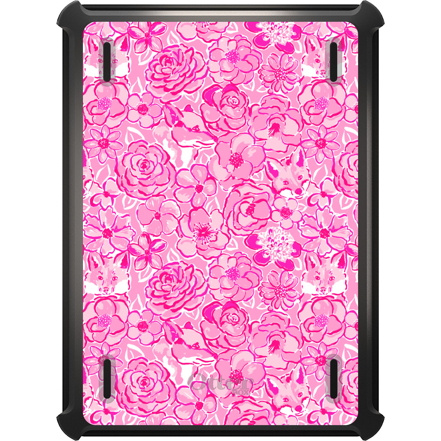 OTTERBOX DEFENDER FOR iPad Pro / Air / Mini - Preppy Pink & White