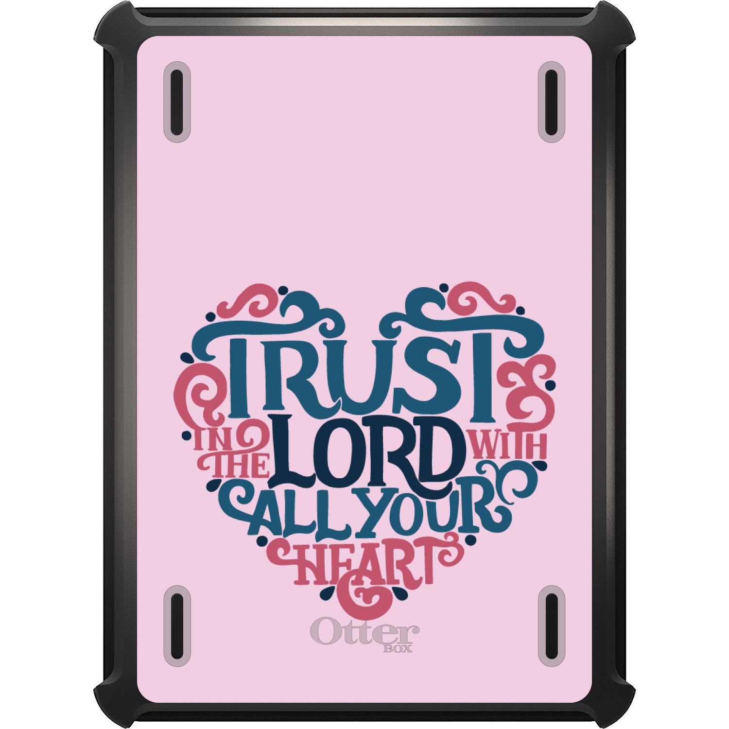 thumbnail 8 - OtterBox Defender for iPad Pro / Air / Mini - Trust The Lord With Your Heart