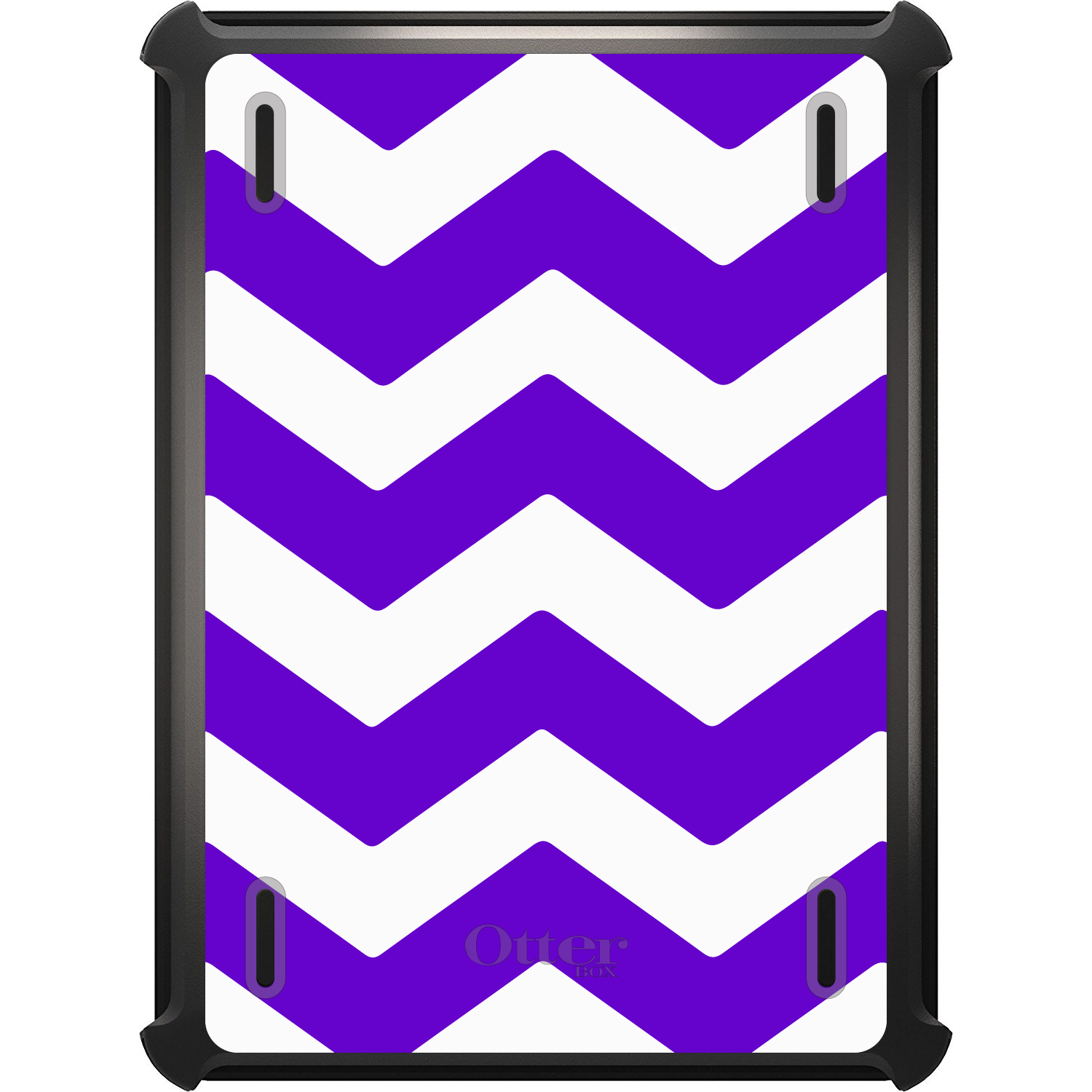 OTTERBOX DEFENDER FOR iPad Pro / Air / Mini - Purple White Chevron