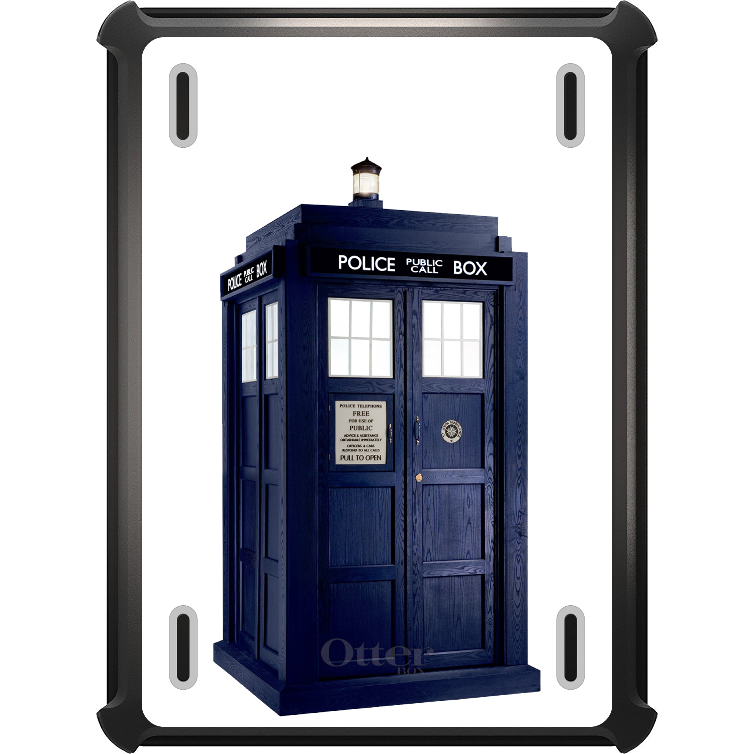 OTTERBOX DEFENDER FOR iPad Pro / Air / Mini - TARDIS Police Call Box