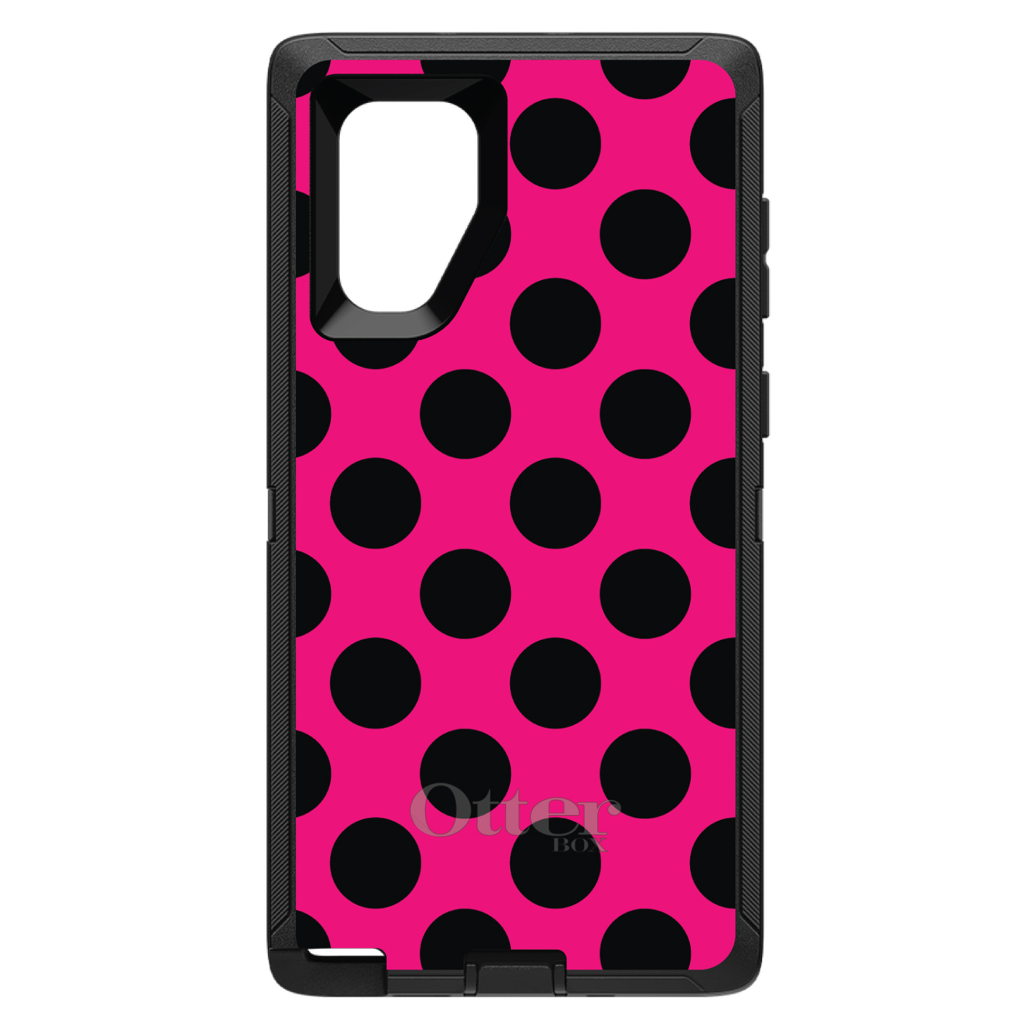 OtterBox Defender für Galaxy Note (Modell auswählen) schwarz & pink gepunktet - Bild 8 von 11