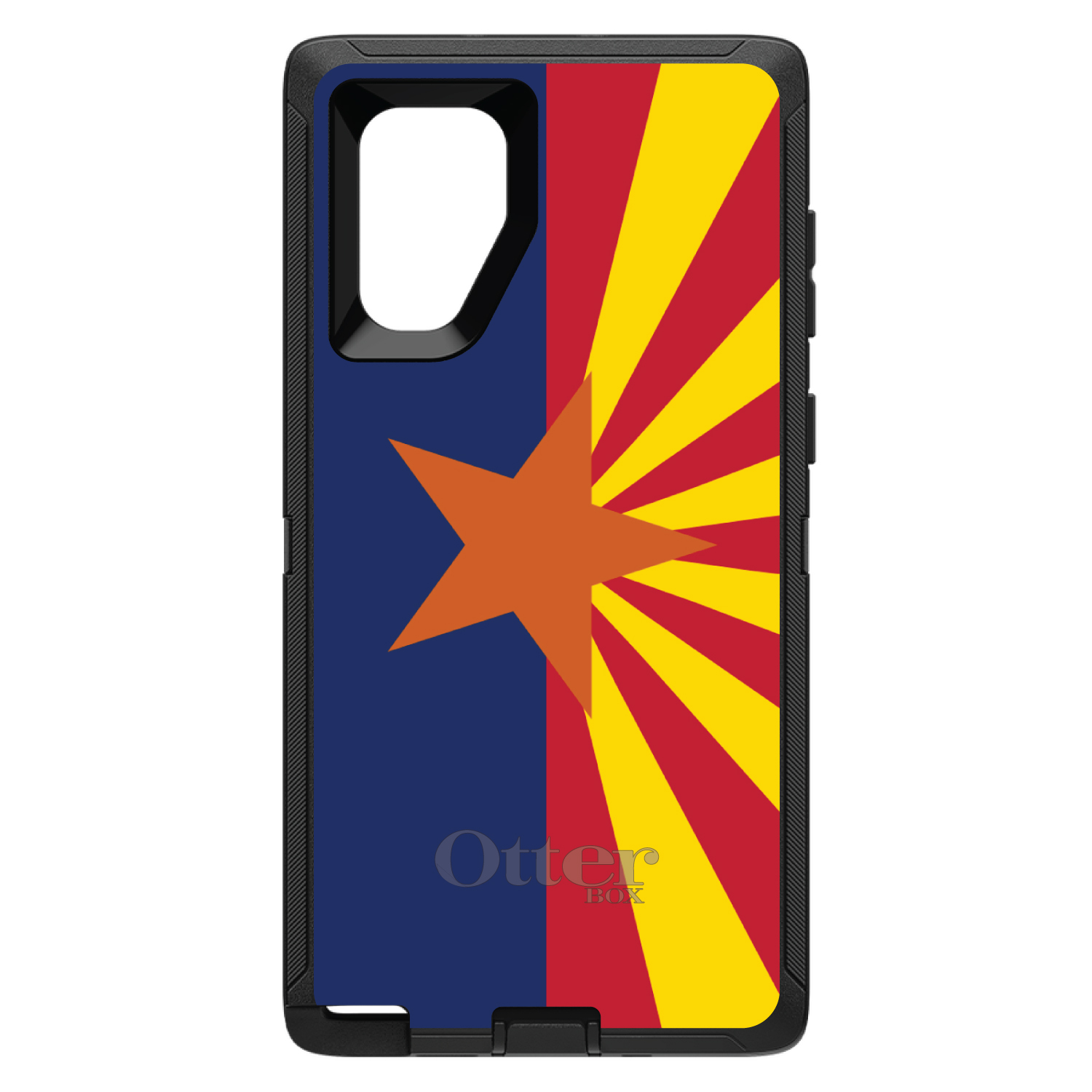 OtterBox Defender for Galaxy Note (Choose Model) Arizona State Flag - Picture 8 of 11