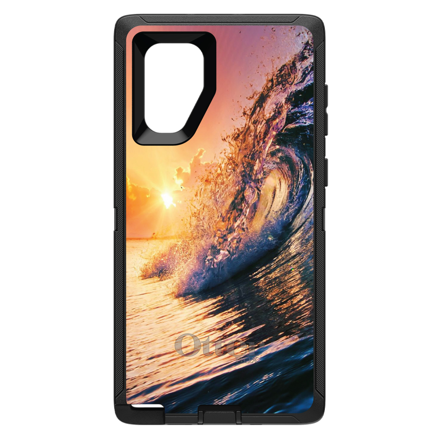 OtterBox Defender for Galaxy Note (Choose Model) Ocean Wave Sunset - Picture 8 of 11