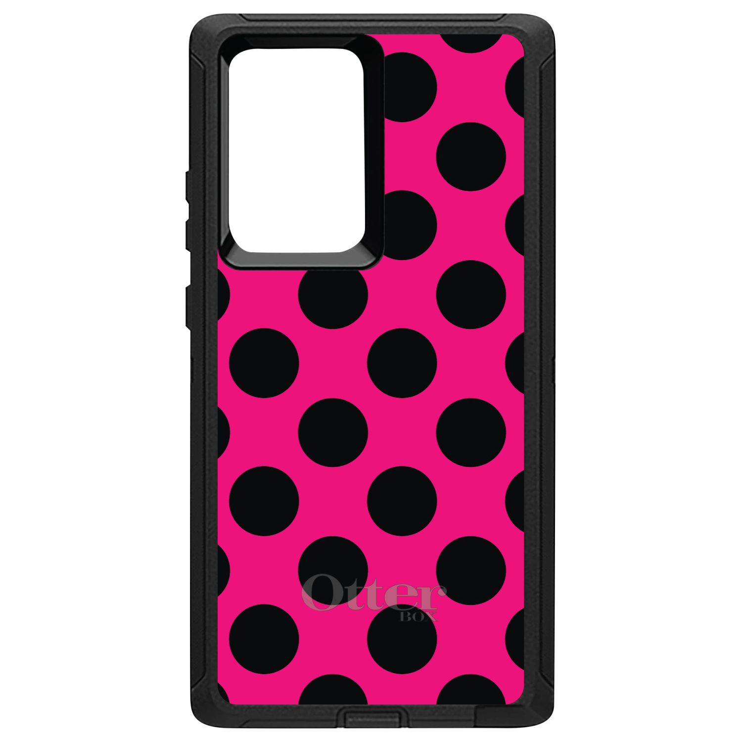 OtterBox Defender für Galaxy Note (Modell auswählen) schwarz & pink gepunktet - Bild 10 von 11