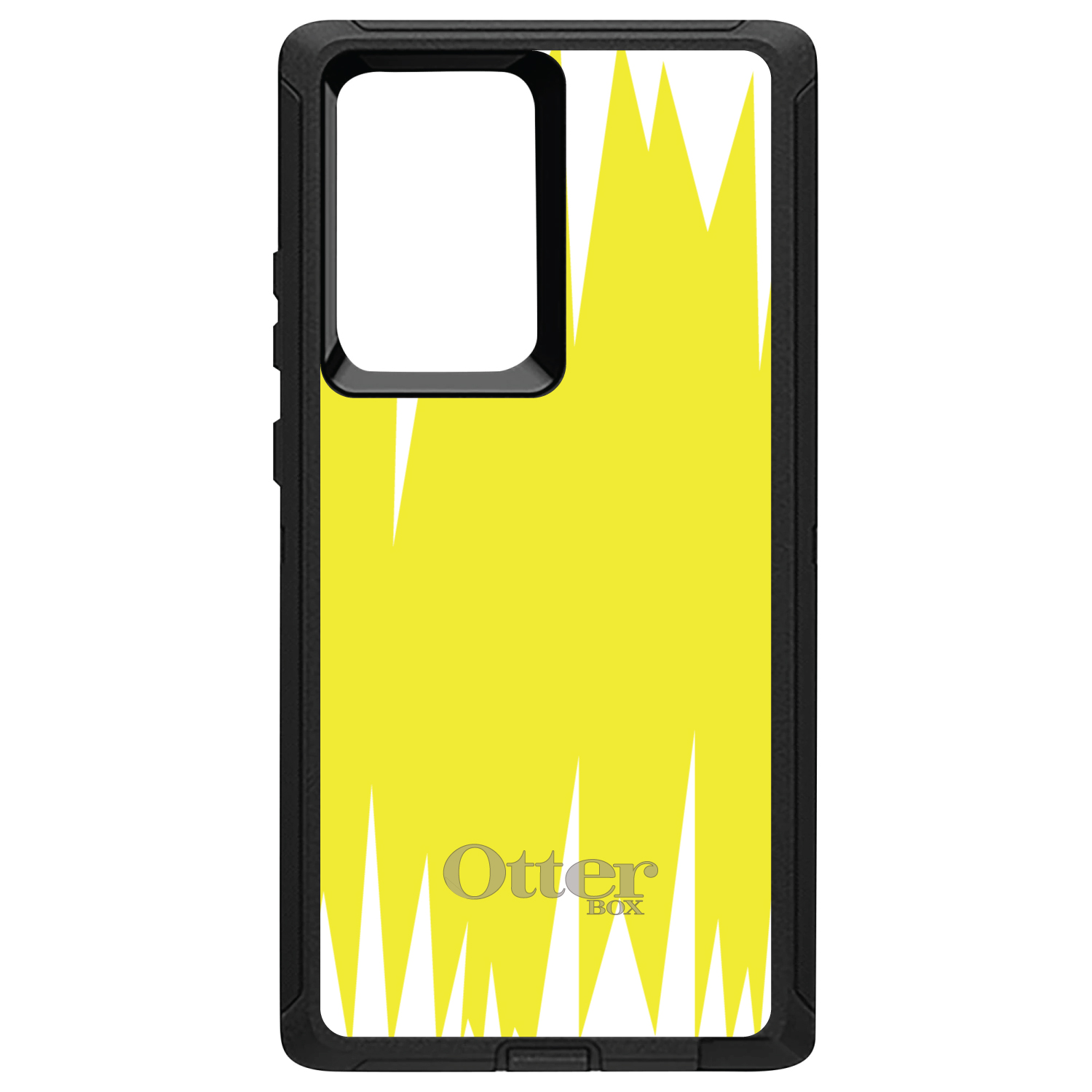 OtterBox Defender for Galaxy Note (Choose Model) Yellow White Spikes - Picture 10 of 11