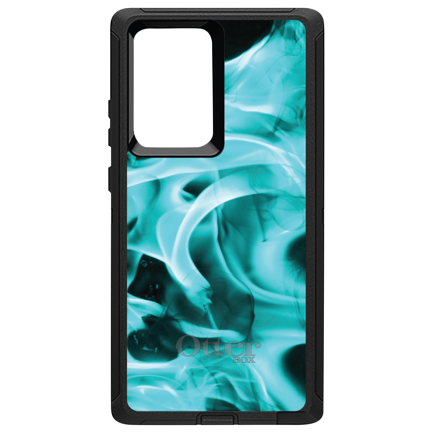 OtterBox Defender für Galaxy Note (Modell auswählen) Teal Black Flame Fire - Bild 10 von 11