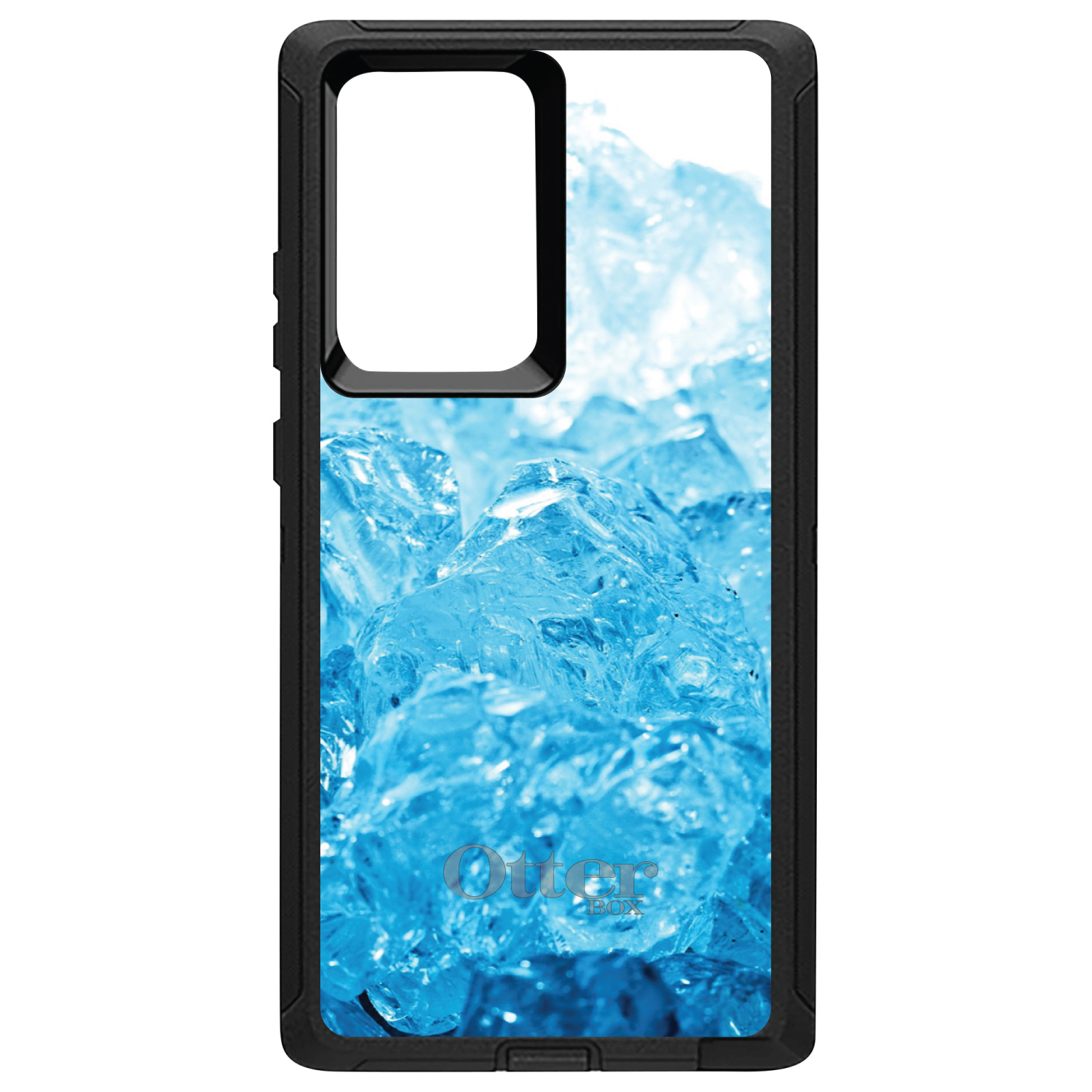 OtterBox Defender for Galaxy Note (Choose Model) Clear Blue Ice - Picture 10 of 11