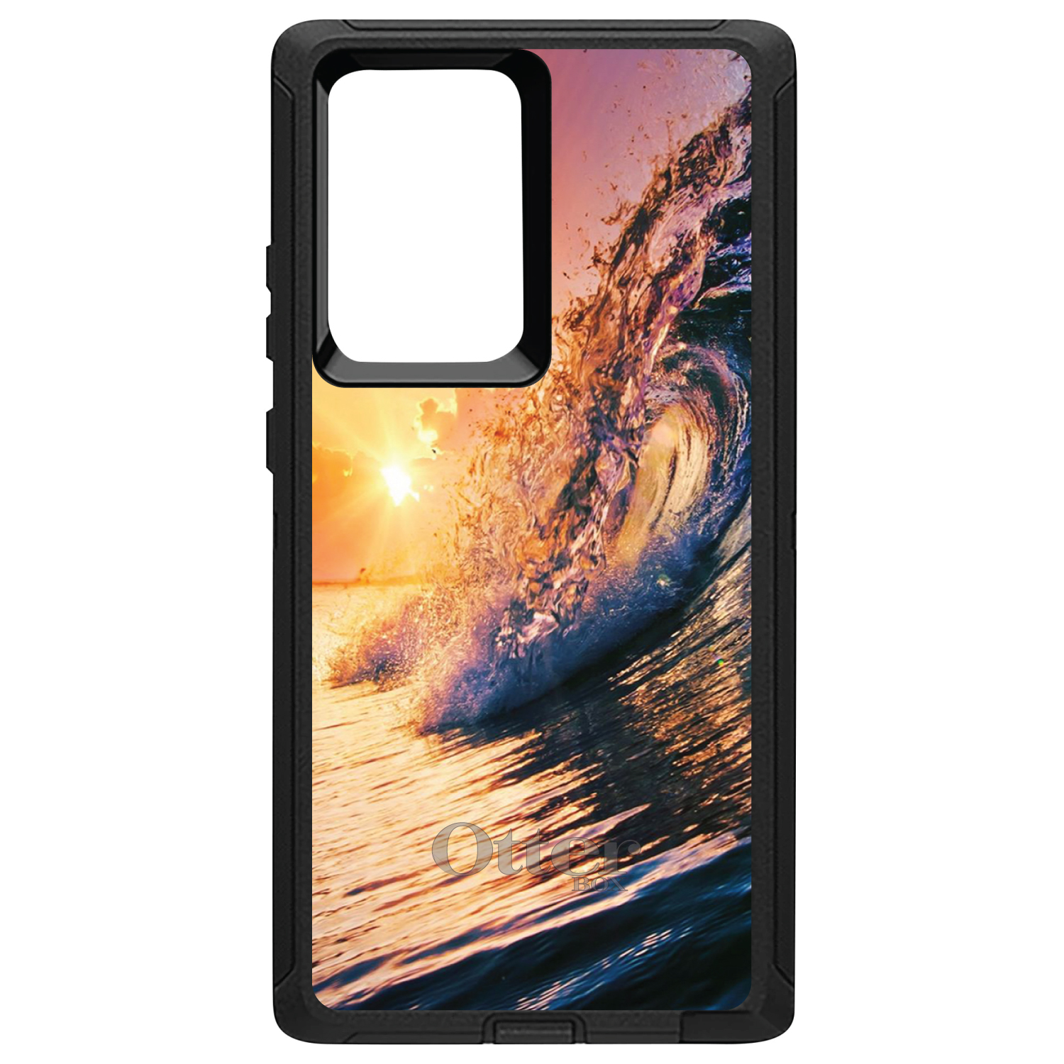 OtterBox Defender for Galaxy Note (Choose Model) Ocean Wave Sunset - Picture 10 of 11