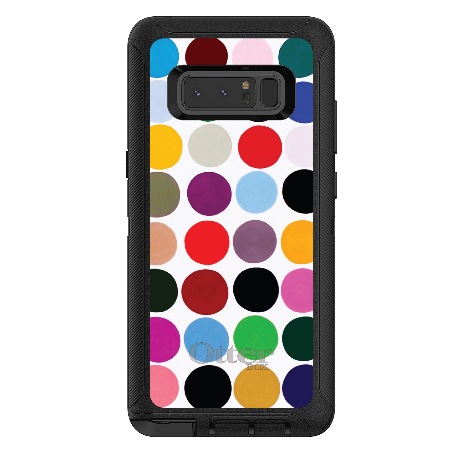 OtterBox Defender für Galaxy Note (Modell auswählen) Rainbow Polka Dots - Bild 2 von 11
