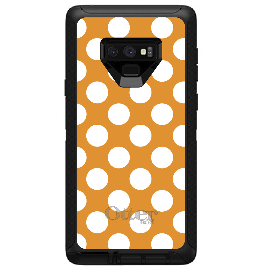 OtterBox Defender für Galaxy Note (Modell auswählen) weiß & orange gepunktet - Bild 7 von 11