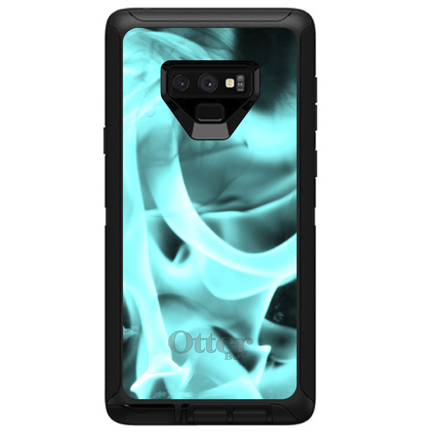 OtterBox Defender für Galaxy Note (Modell auswählen) Teal Black Flame Fire - Bild 7 von 11