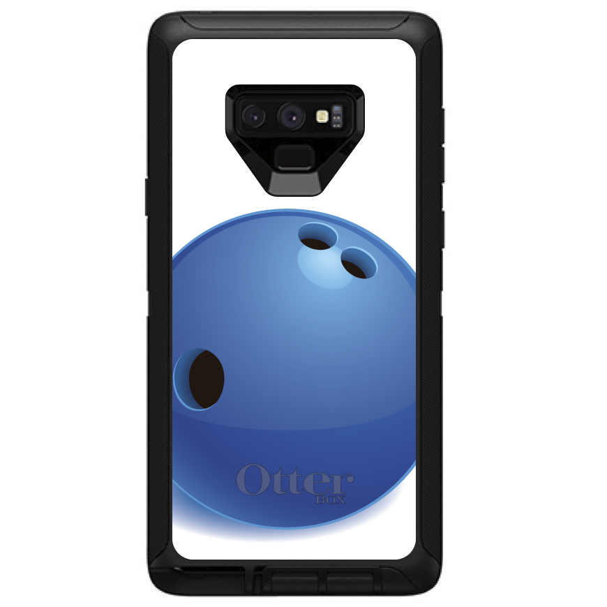 OtterBox Defender for Galaxy Note (Choose Model) Blue Bowling Ball - Picture 7 of 11