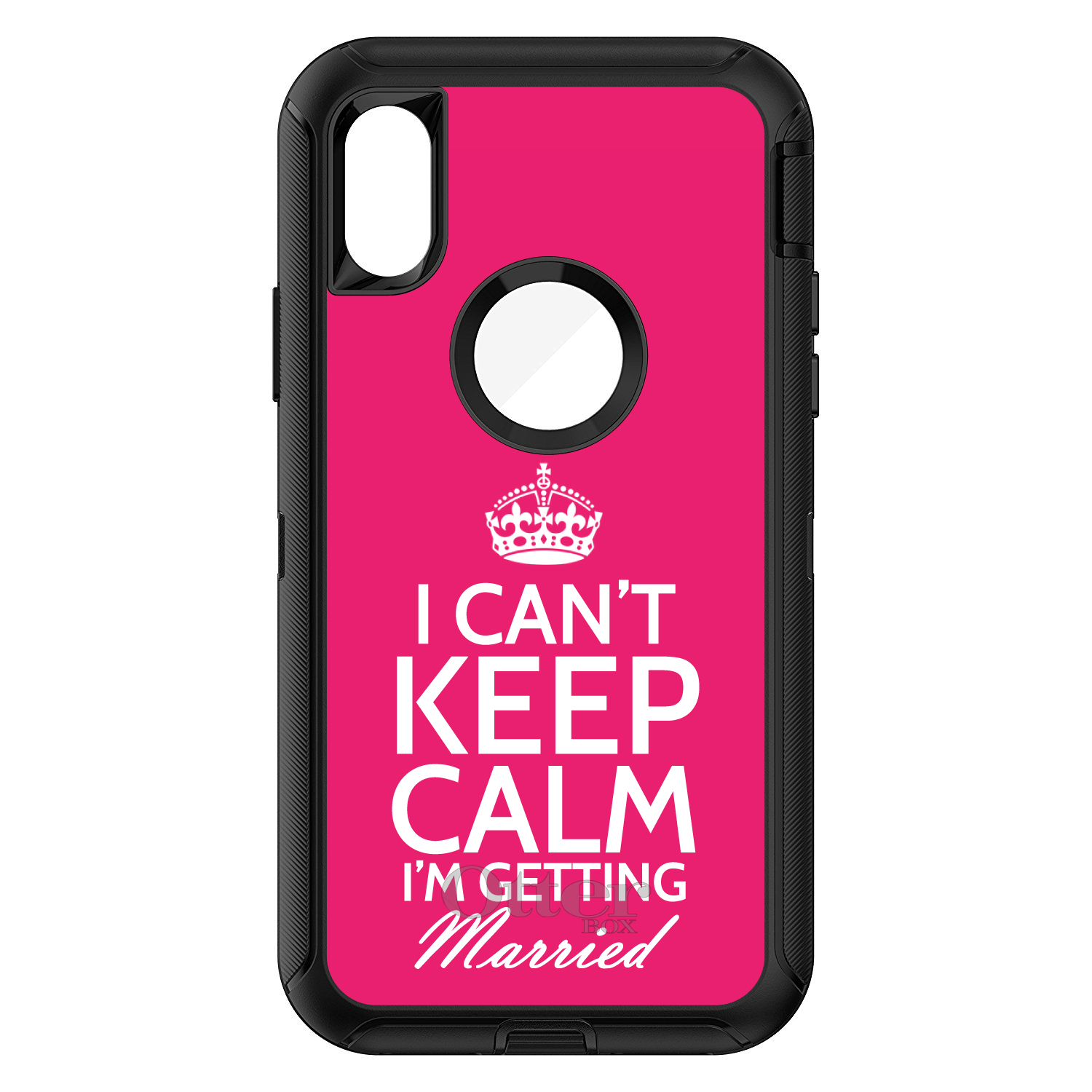 OtterBox Defender para iPhone / Samsung Galaxy - No puedo mantener la calma casarse - Imagen 6 de 40