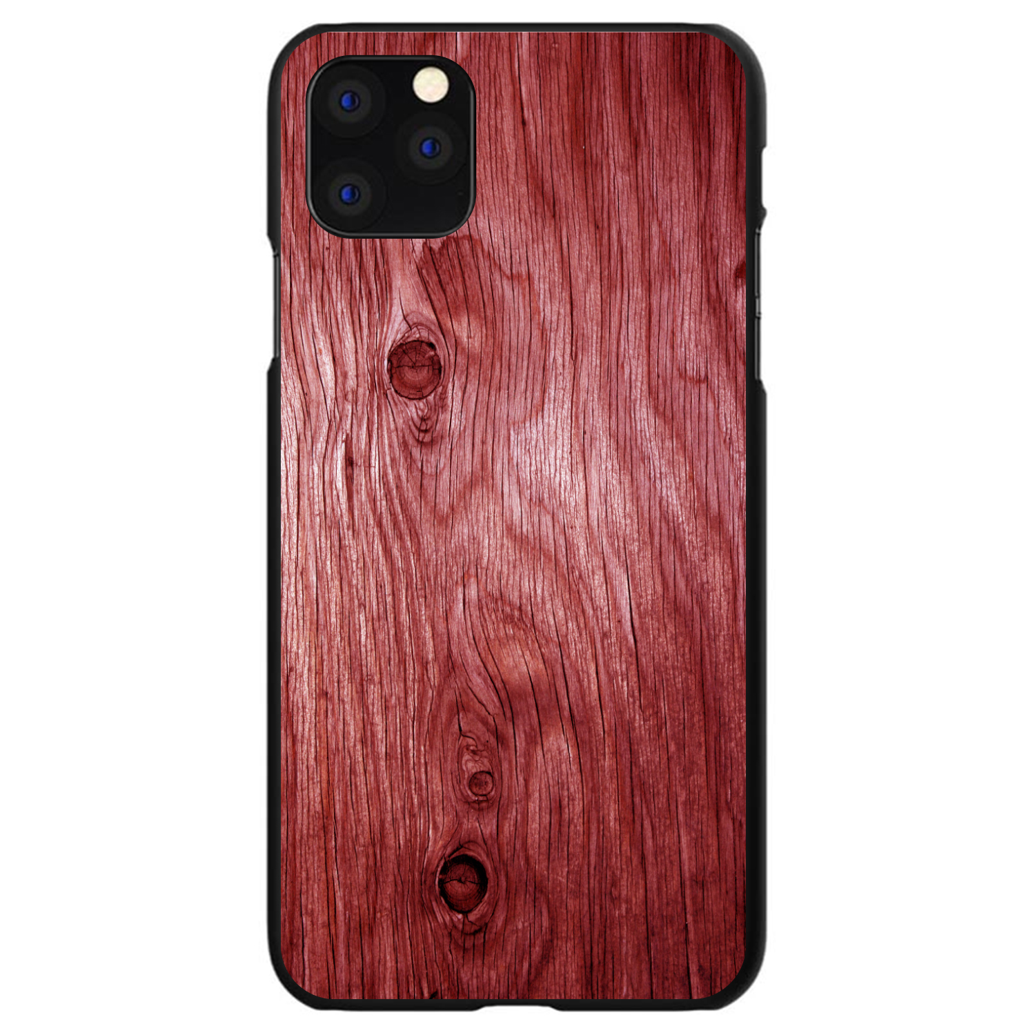 Hard Case Cover for iPhone / Samsung Galaxy Dark Red Weathered Wood Grain - Picture 12 of 39