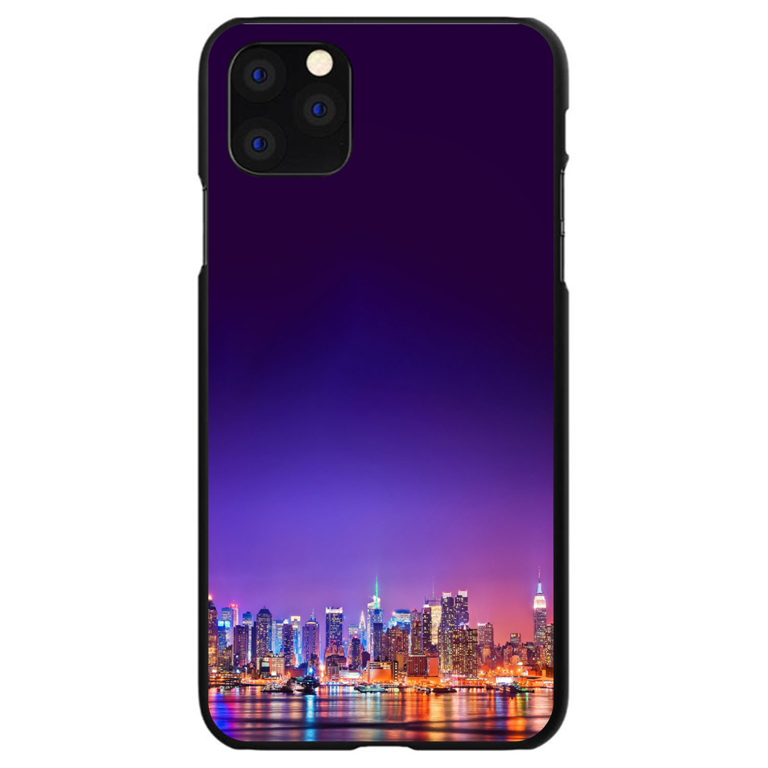 Funda rígida para iPhone/Samsung Galaxy New York Skyline Night - Imagen 11 de 38