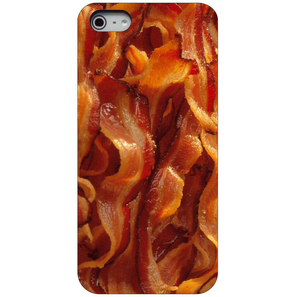 Hard Case Schutzhülle für iPhone / Samsung Galaxy knusprige Speckstreifen - Bild 2 von 38