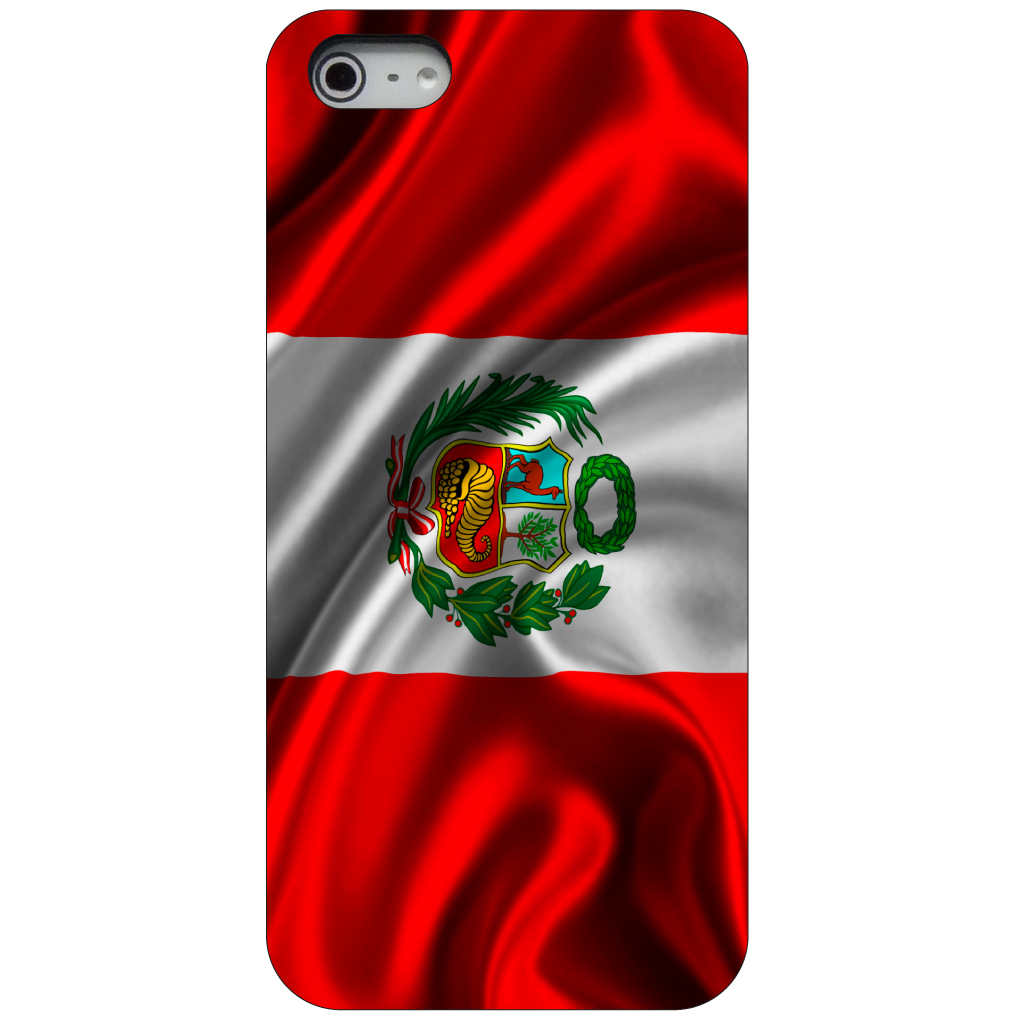 Hartschale Abdeckung für iPhone / Samsung Galaxy Peru winkende Flagge - Bild 2 von 38